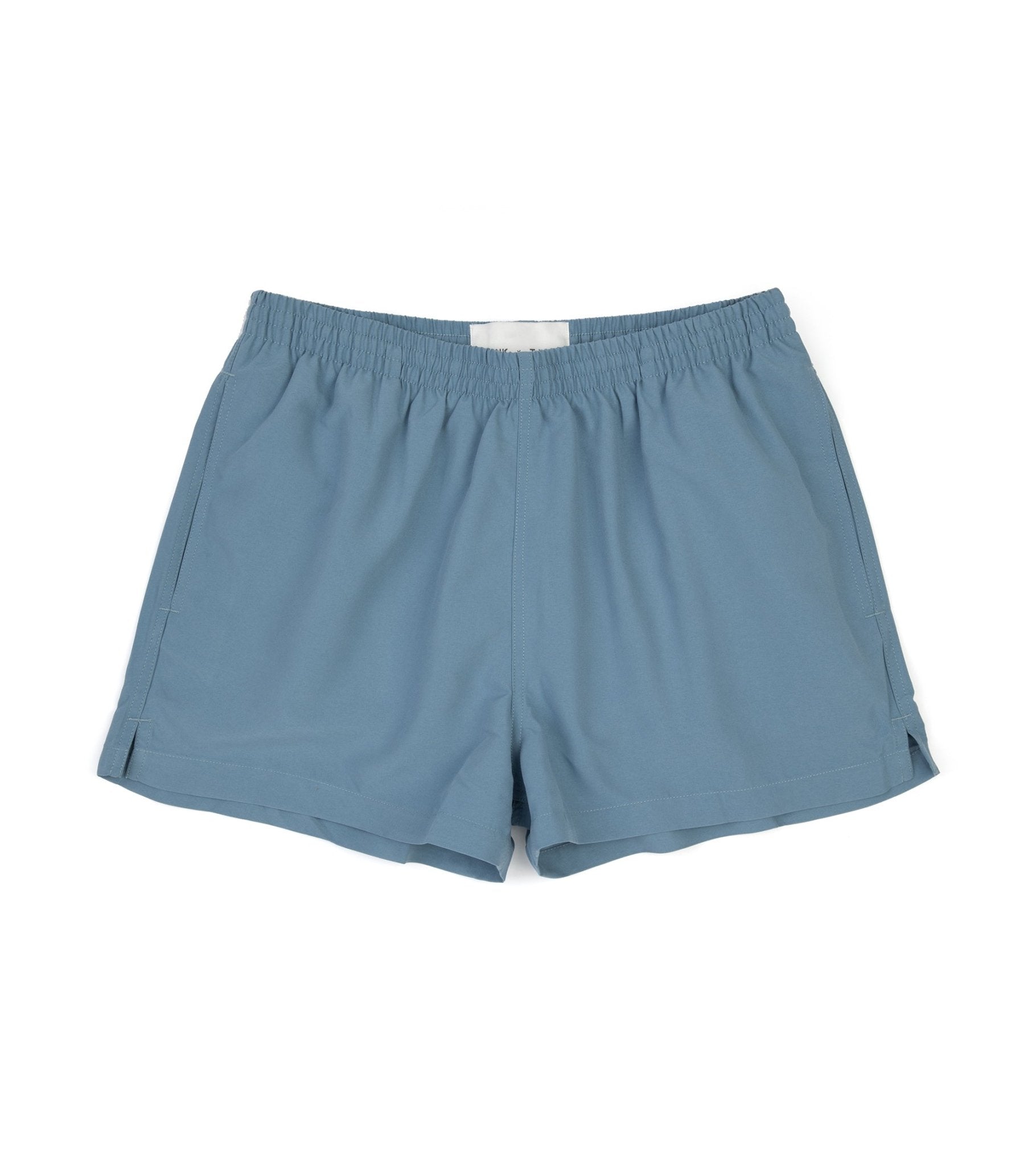 Timo Prep Nylon Swim Shorts: Blue - Trunk Clothiers