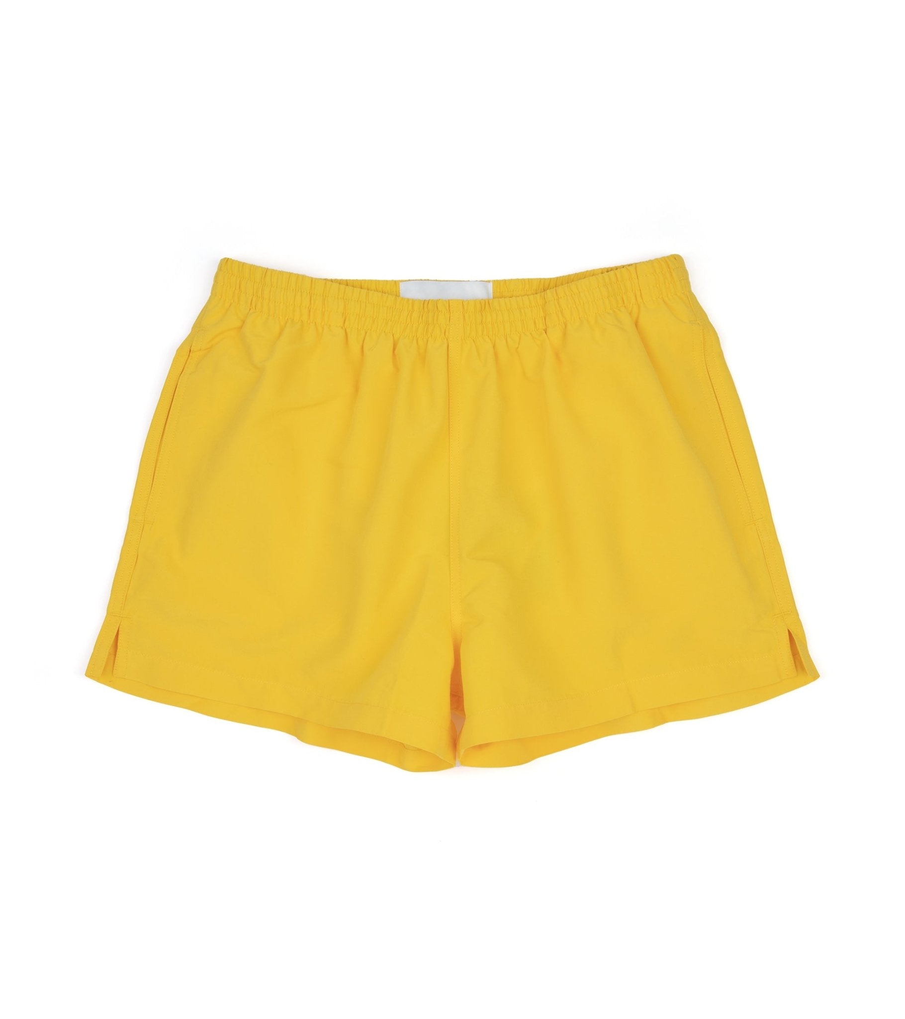 Timo Prep Nylon Swim Shorts: Yellow - Trunk Clothiers