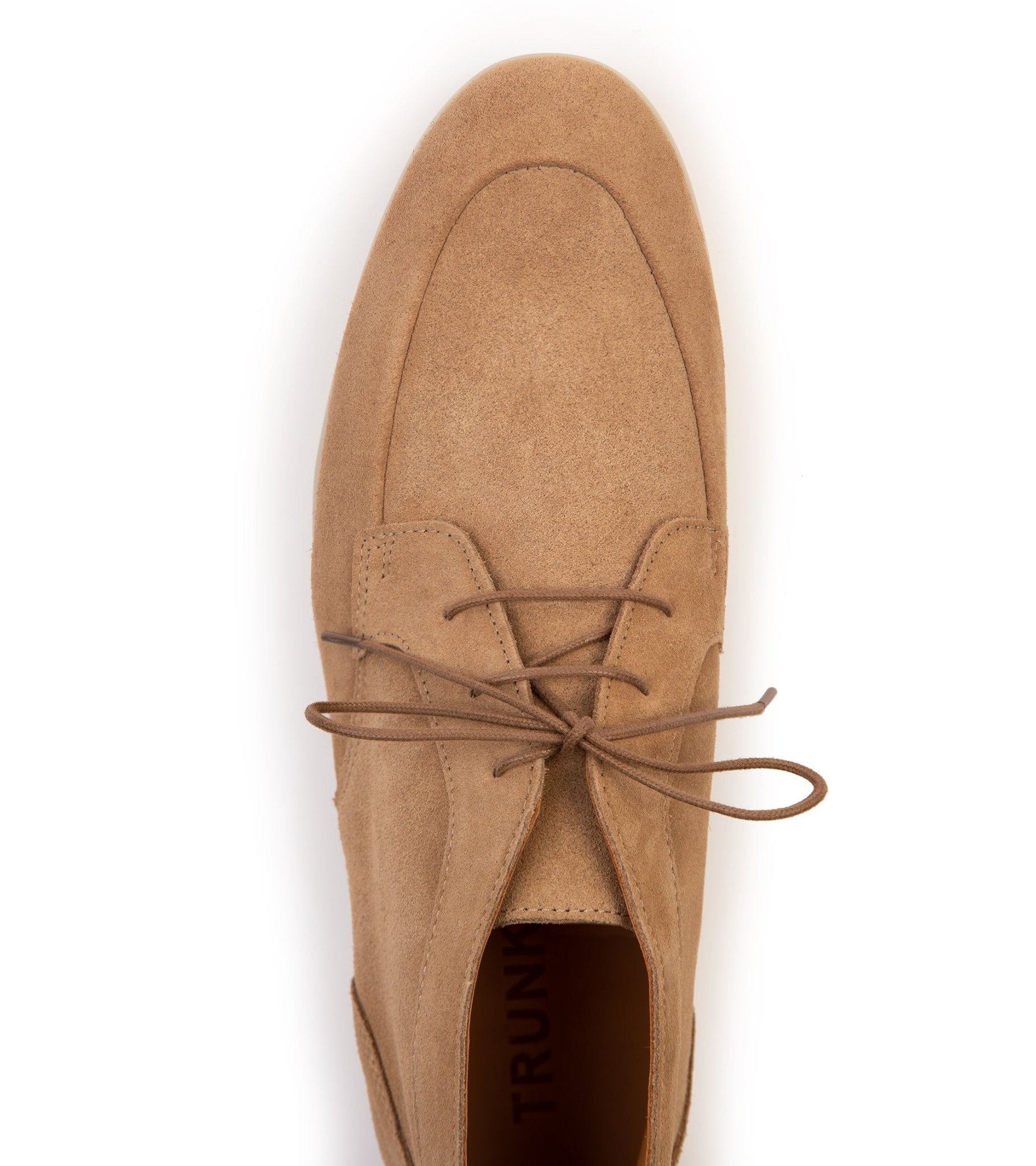 Trunk Dufour Suede Chukka Boot: Beige - Trunk Clothiers