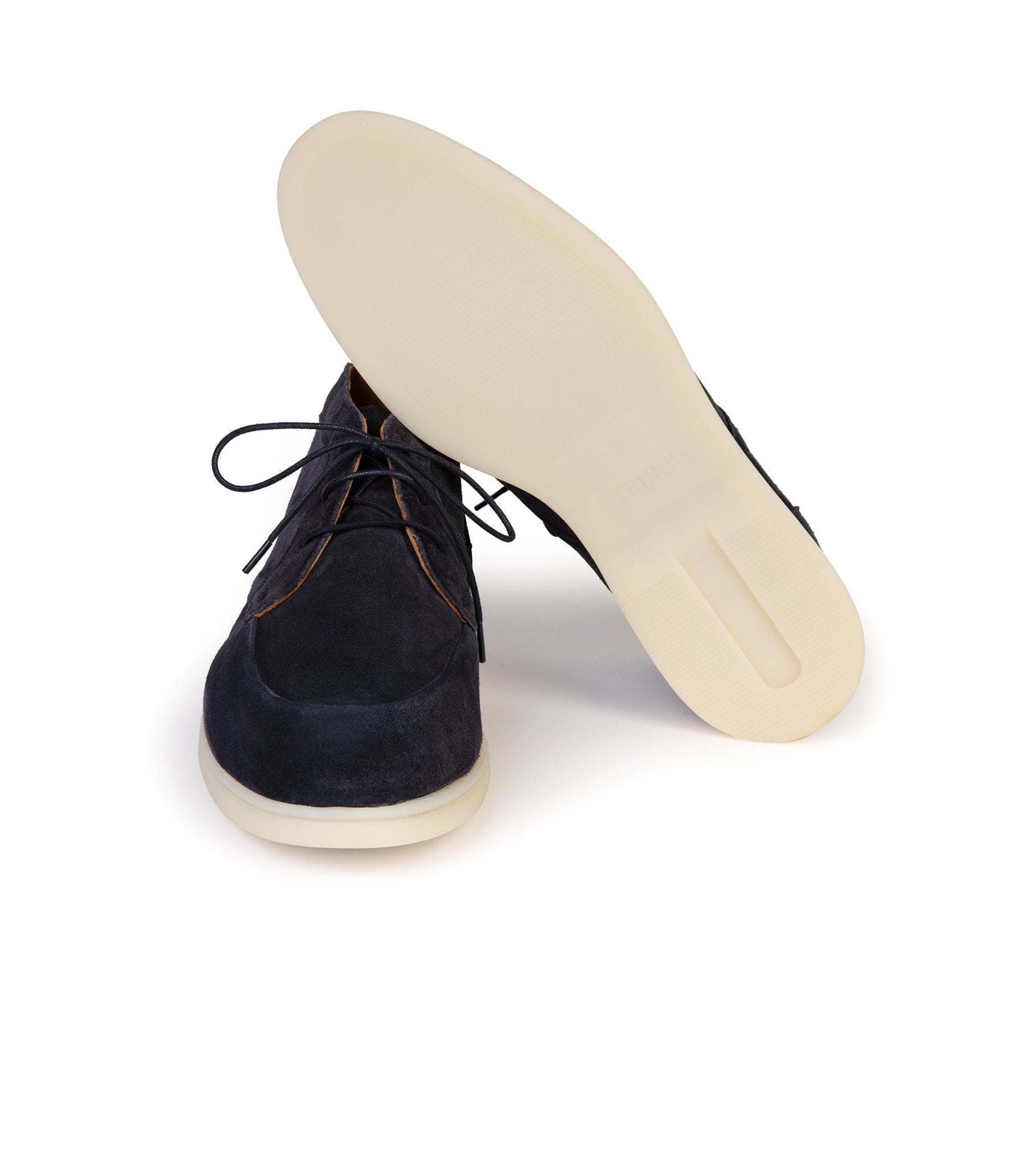 Trunk Dufour Suede Chukka Boot: Navy - Trunk Clothiers