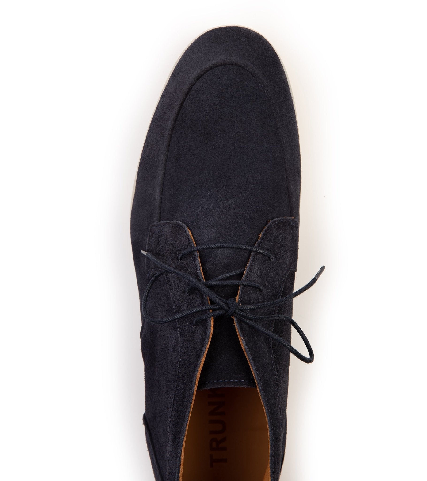 Trunk Dufour Suede Chukka Boot: Navy - Trunk Clothiers