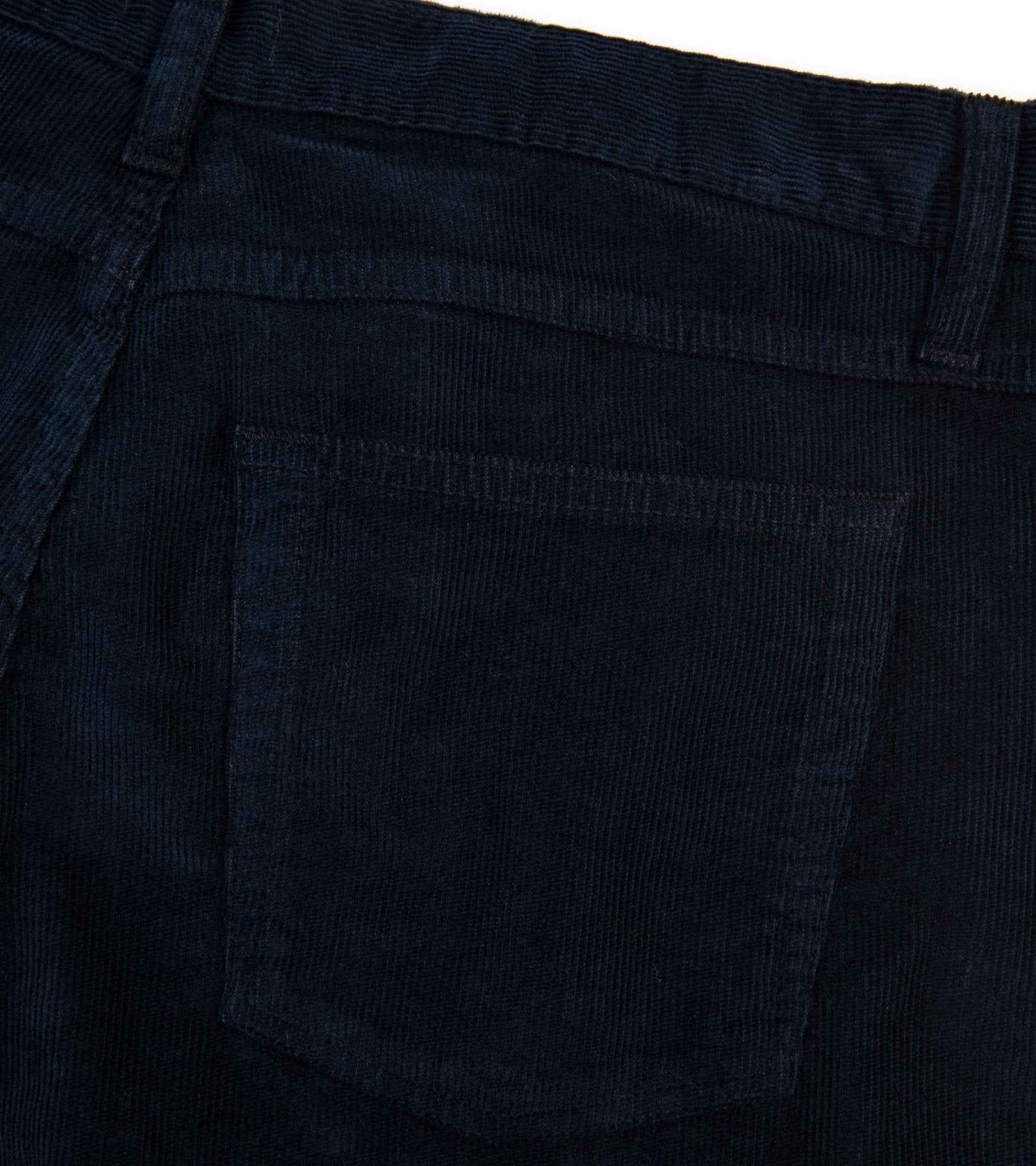 Trunk Duke Corduroy 5 Pocket Trousers: Navy - Trunk Clothiers