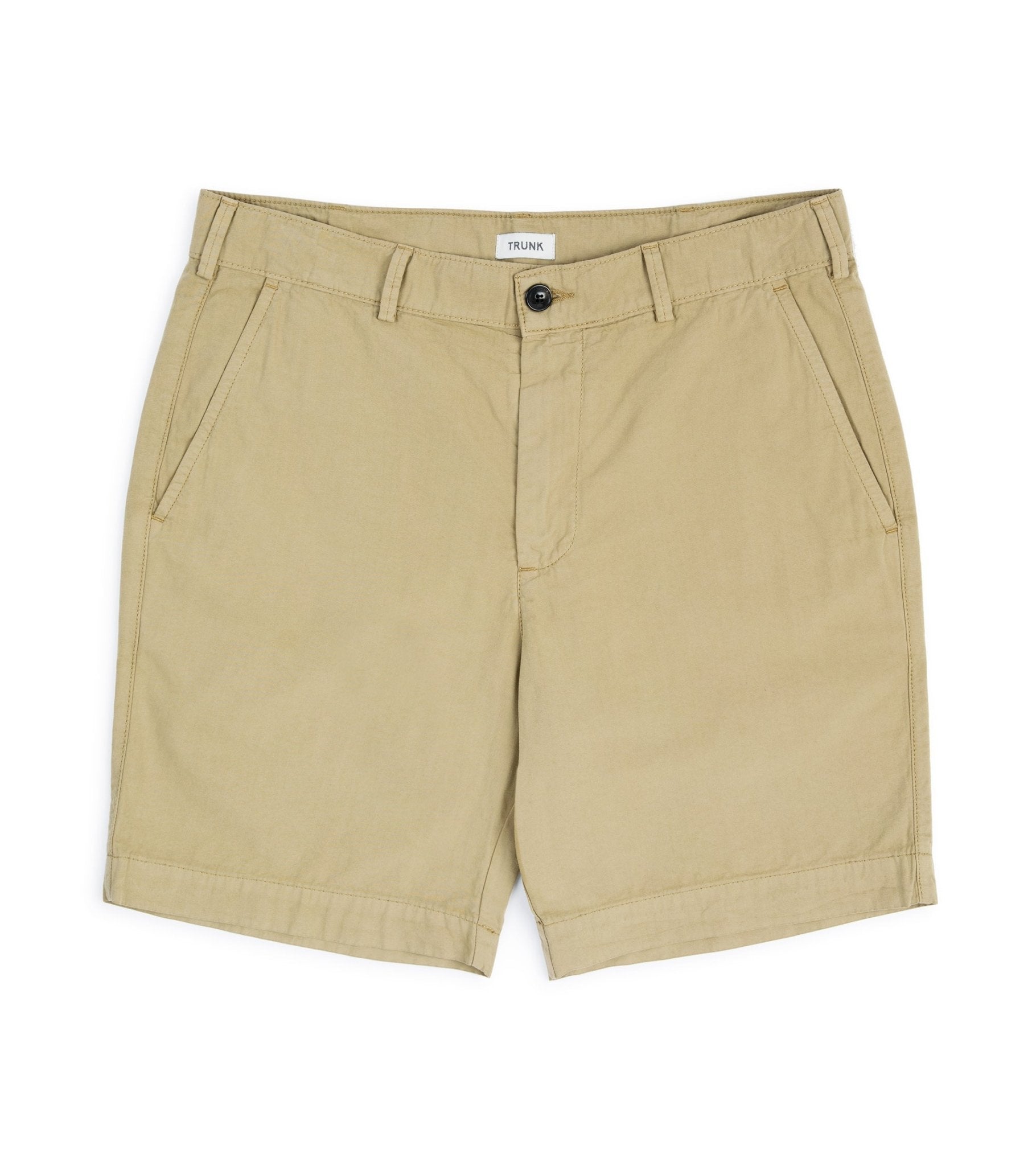 Trunk Winnett Cotton Short: Beige - Trunk Clothiers