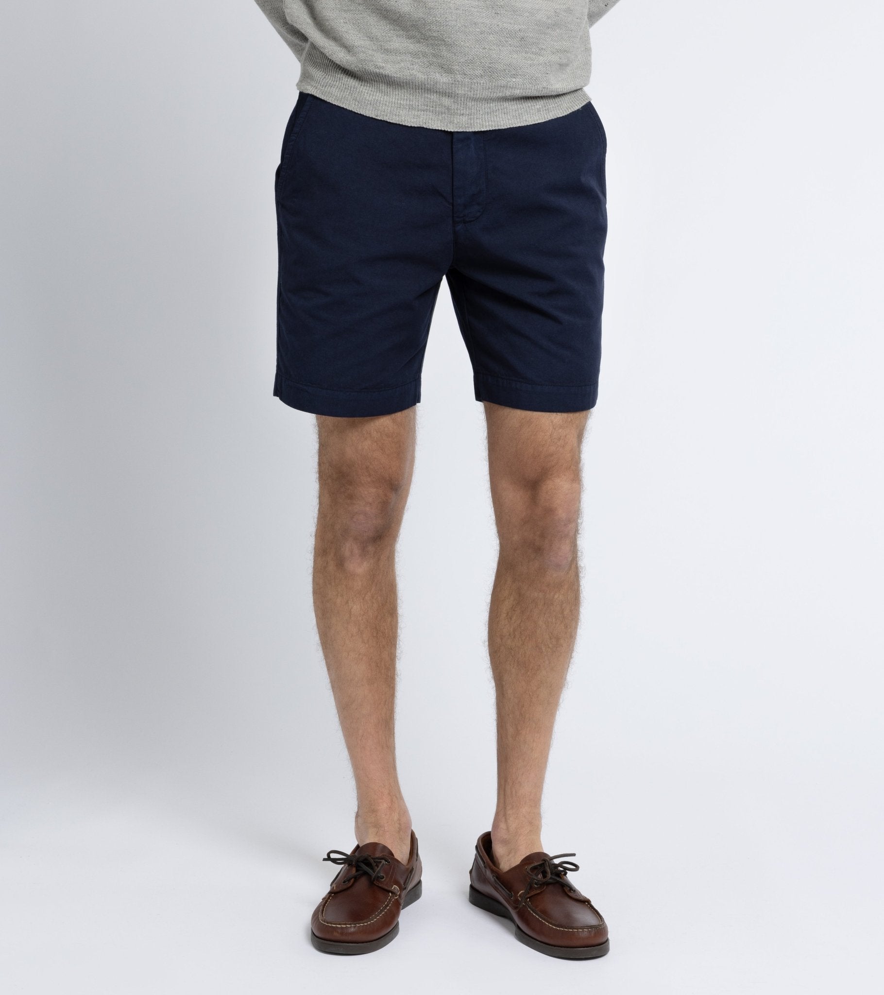 Trunk Winnett Cotton Short: Navy - Trunk Clothiers