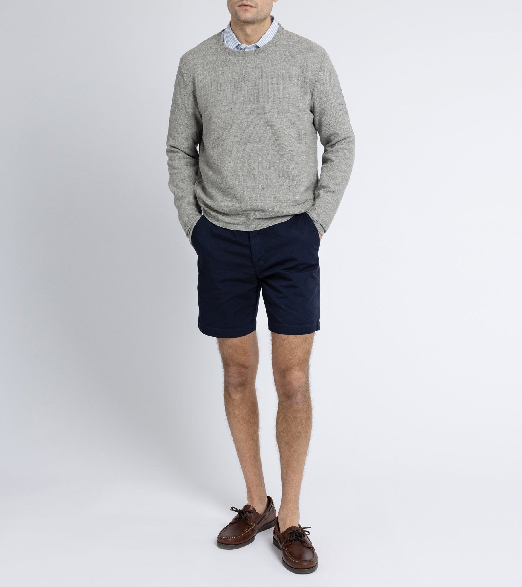 Trunk Winnett Cotton Short: Navy - Trunk Clothiers