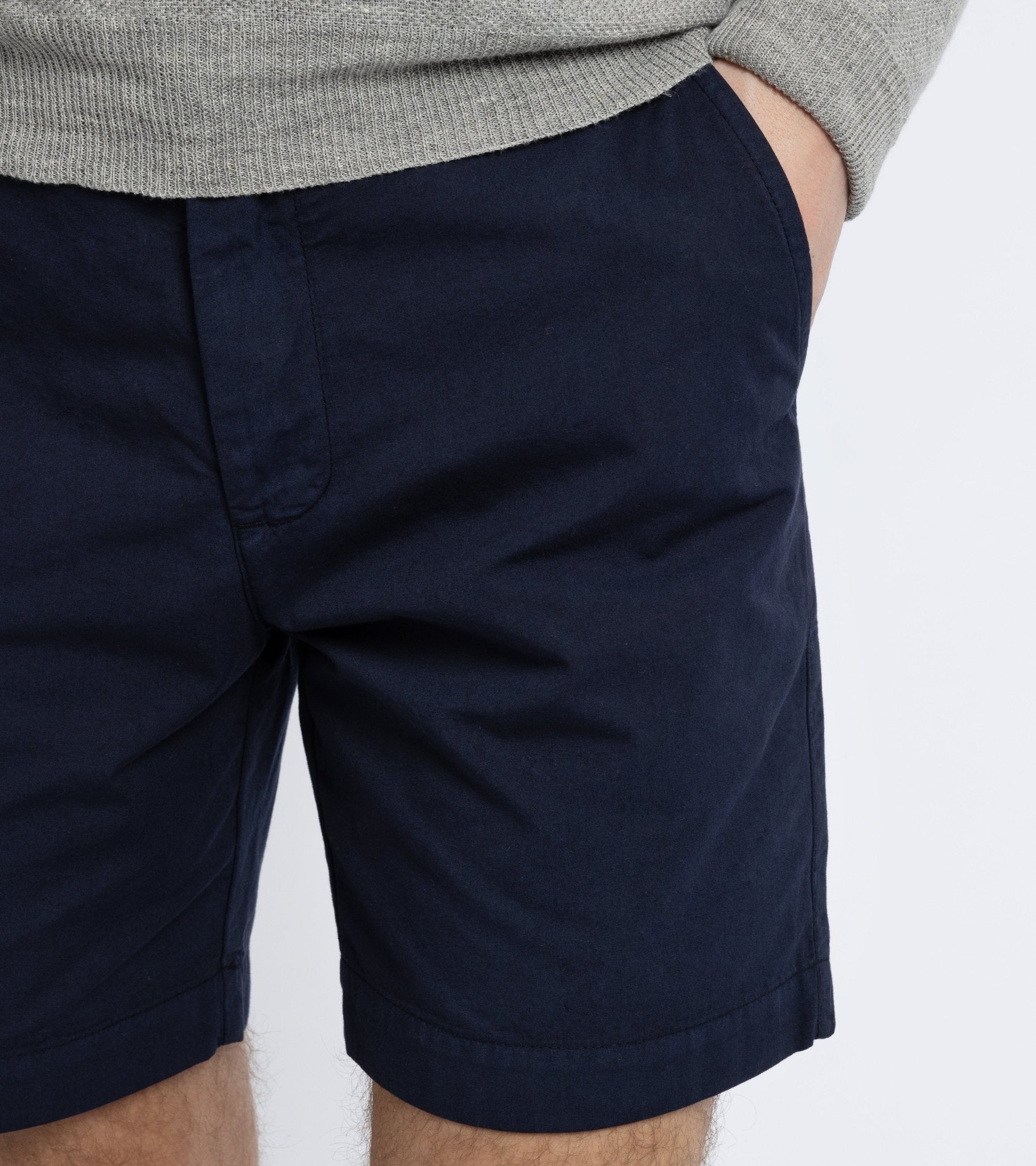 Trunk Winnett Cotton Short: Navy - Trunk Clothiers