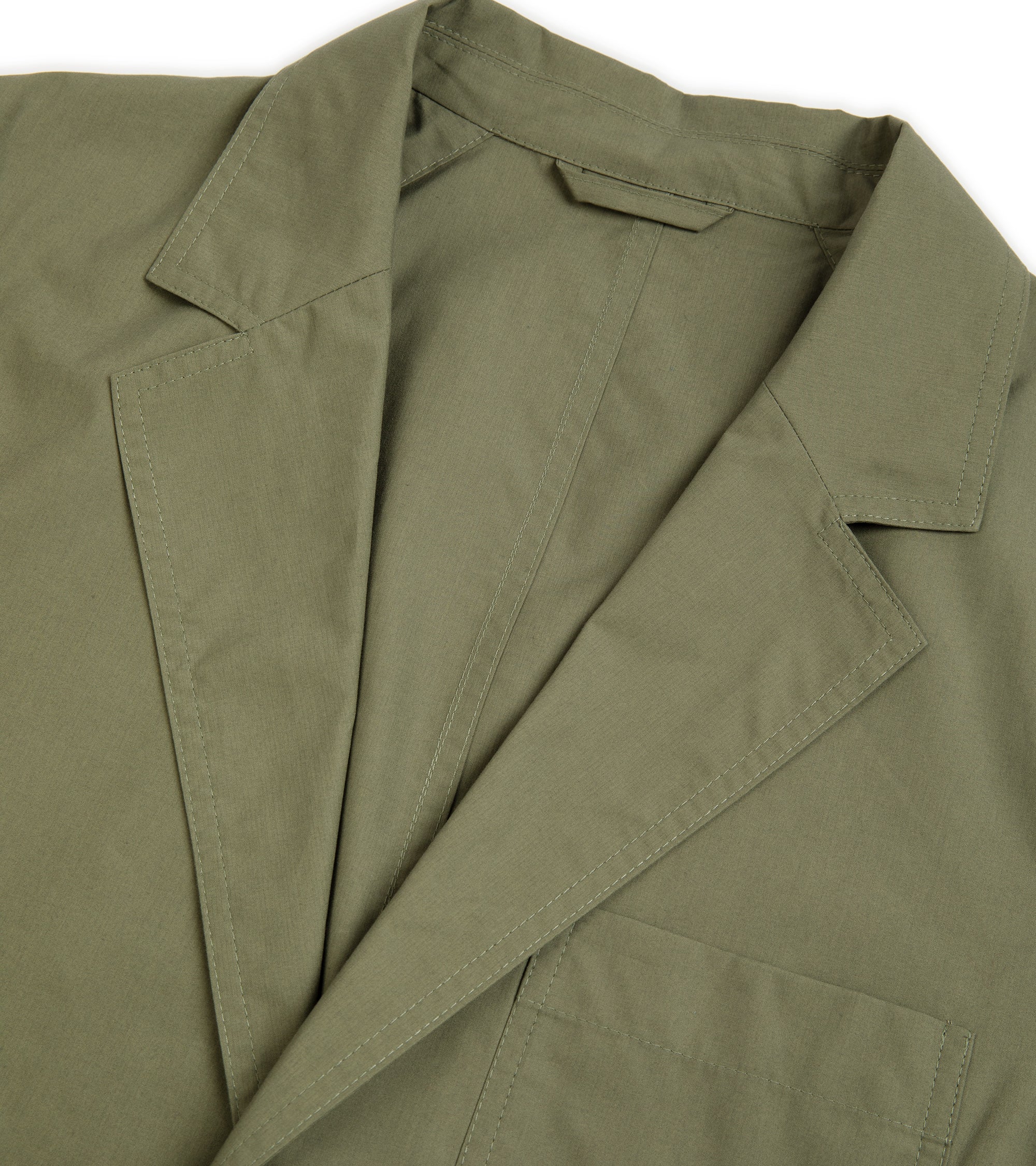 Trunk Ebury Organic Cotton Ventile Jacket: Olive