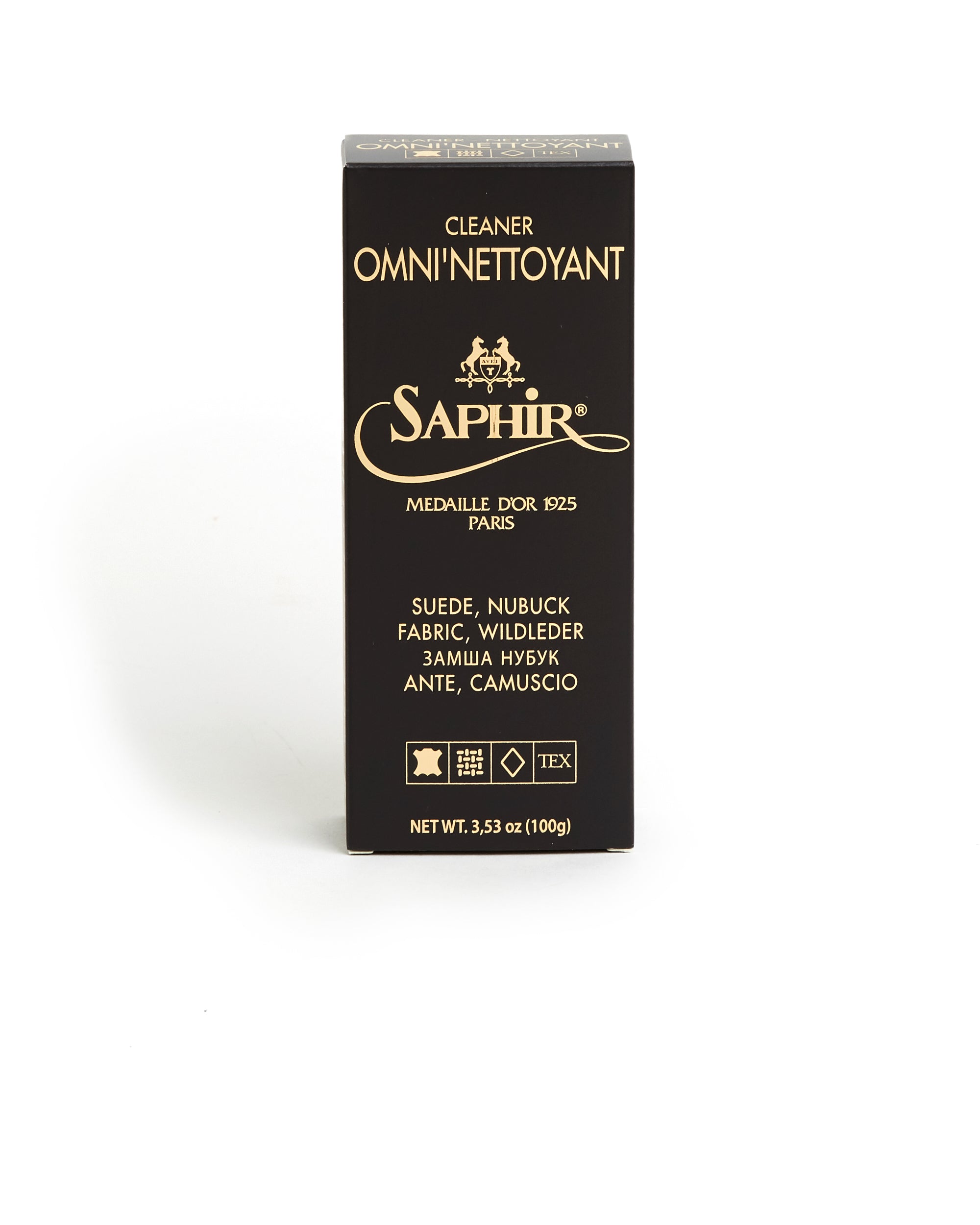 Saphir Omni'Nettoyant Suede Cleaning Shampoo - Trunk Clothiers