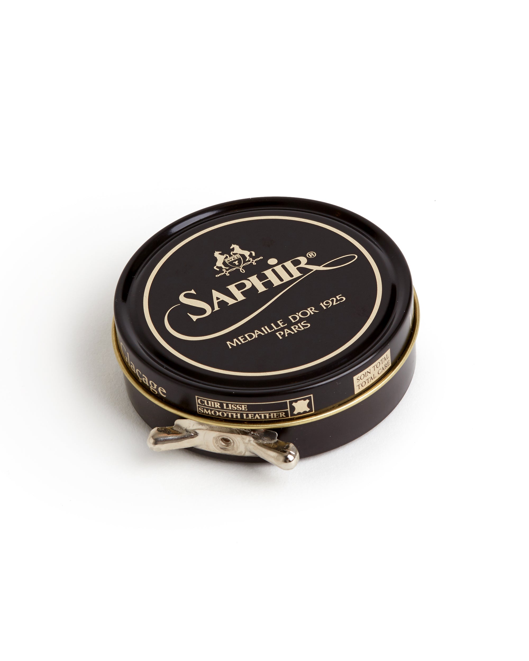 Saphir Pate De Lux Shoe Polish 50ml: 01 Black - Trunk Clothiers