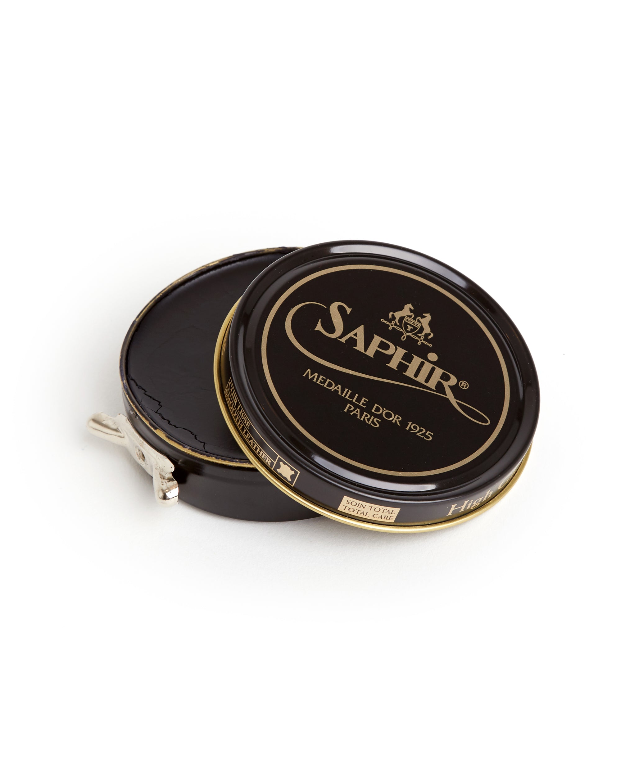Saphir Pate De Lux Shoe Polish 50ml: 01 Black - Trunk Clothiers