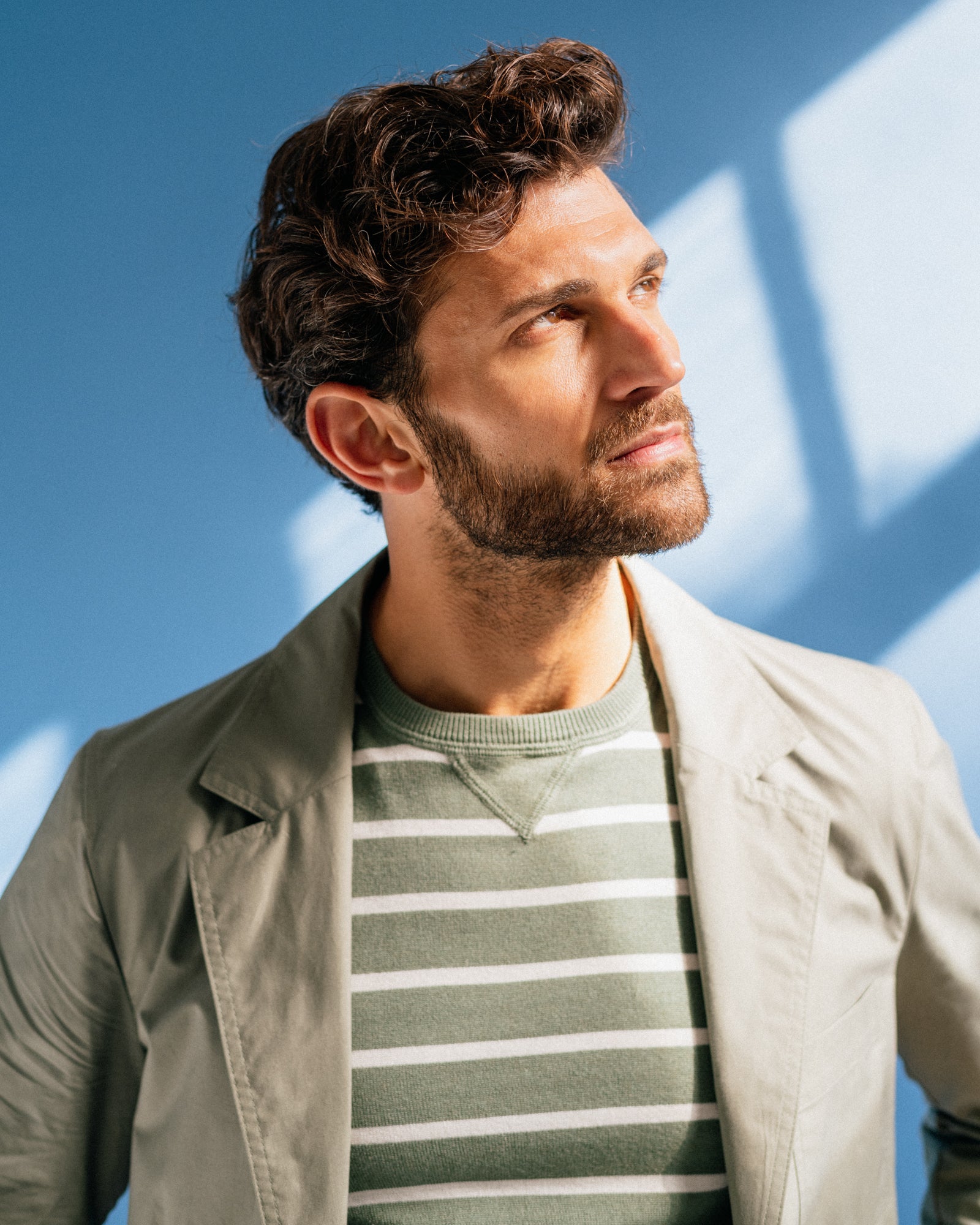 Trunk Ebury Organic Cotton Ventile Jacket: Olive