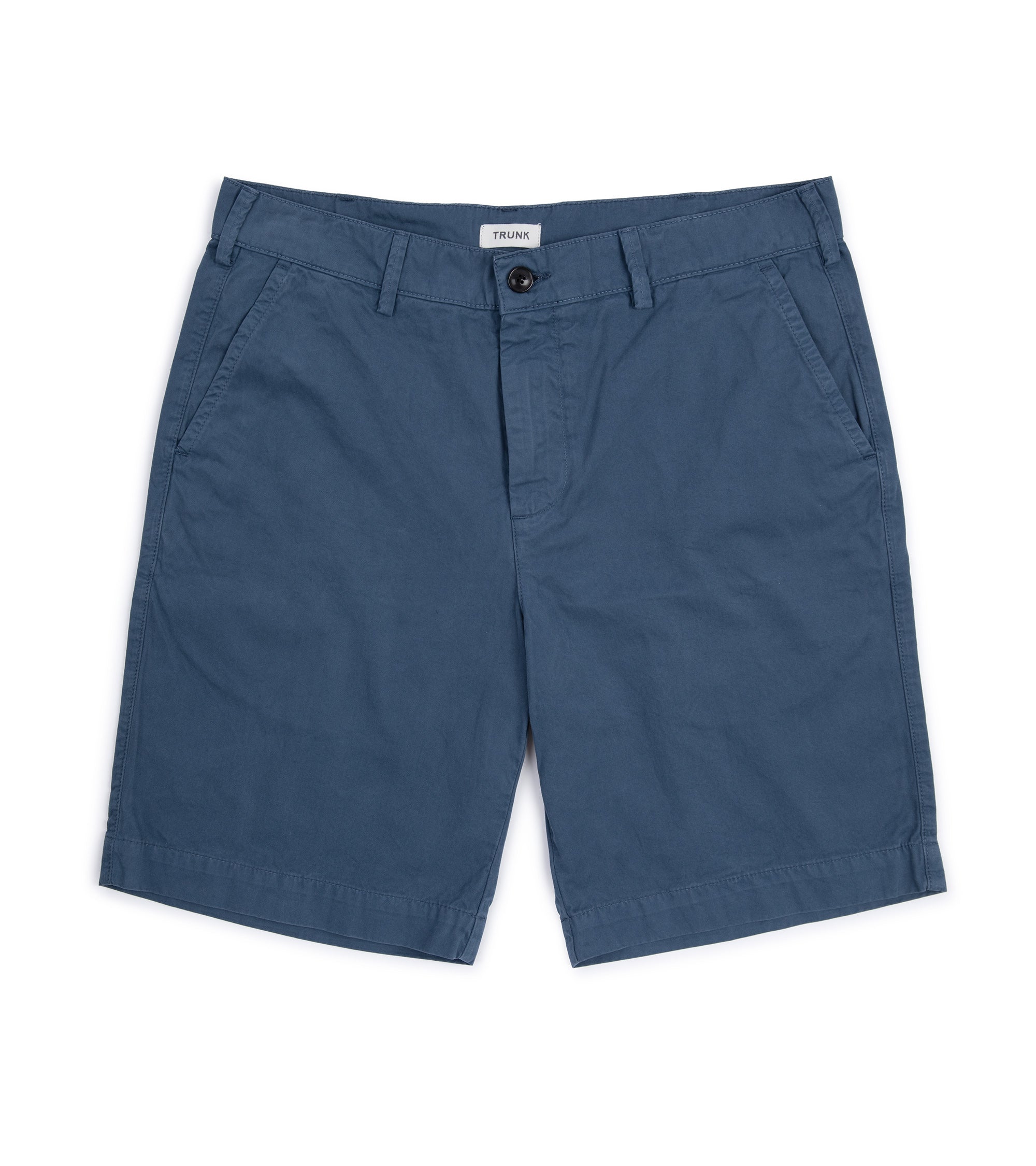 Trunk Hyde Garment Dyed Cotton Shorts: Blue
