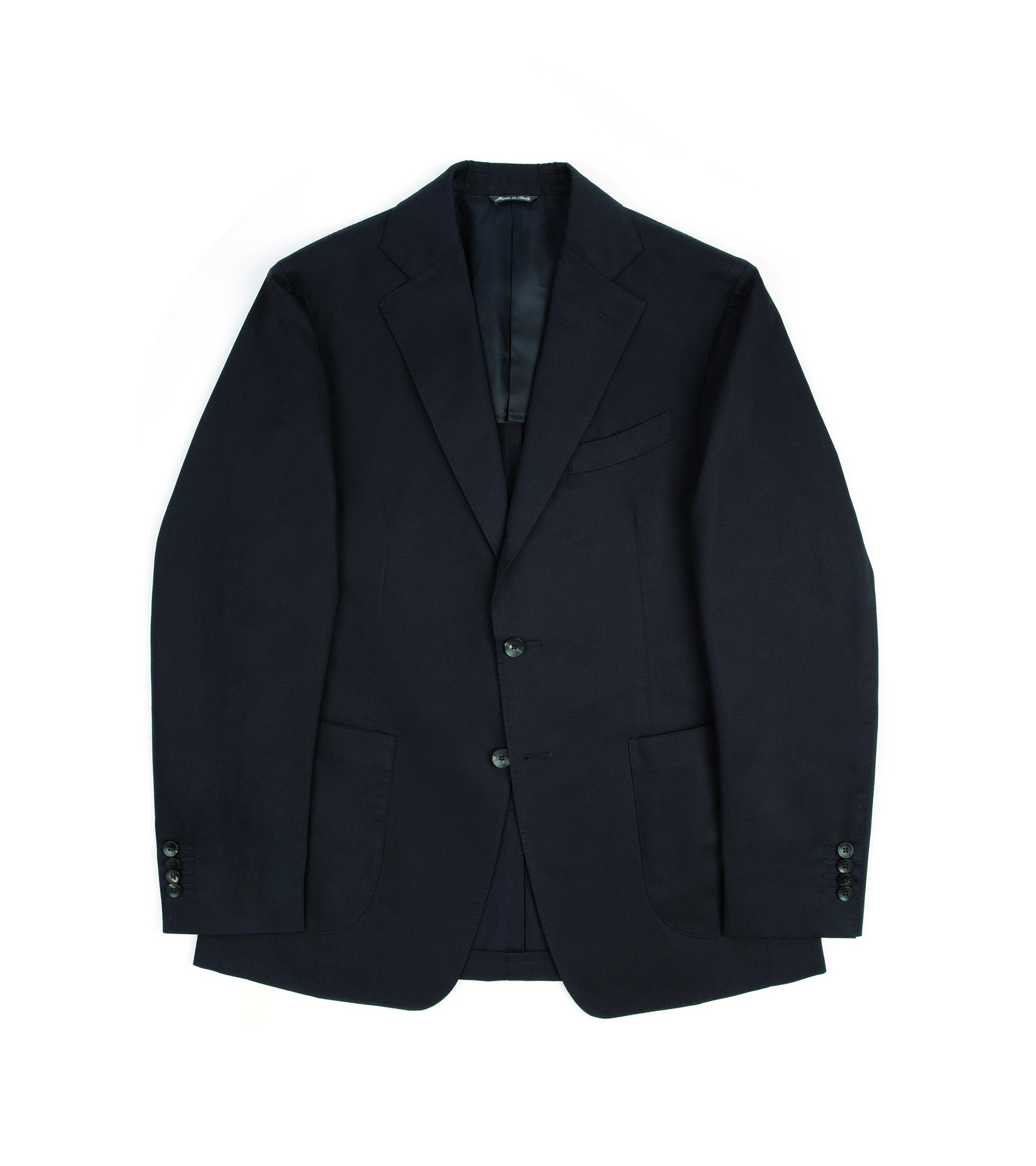 Trunk Wigmore Organic Cotton Suit Jacket: Navy