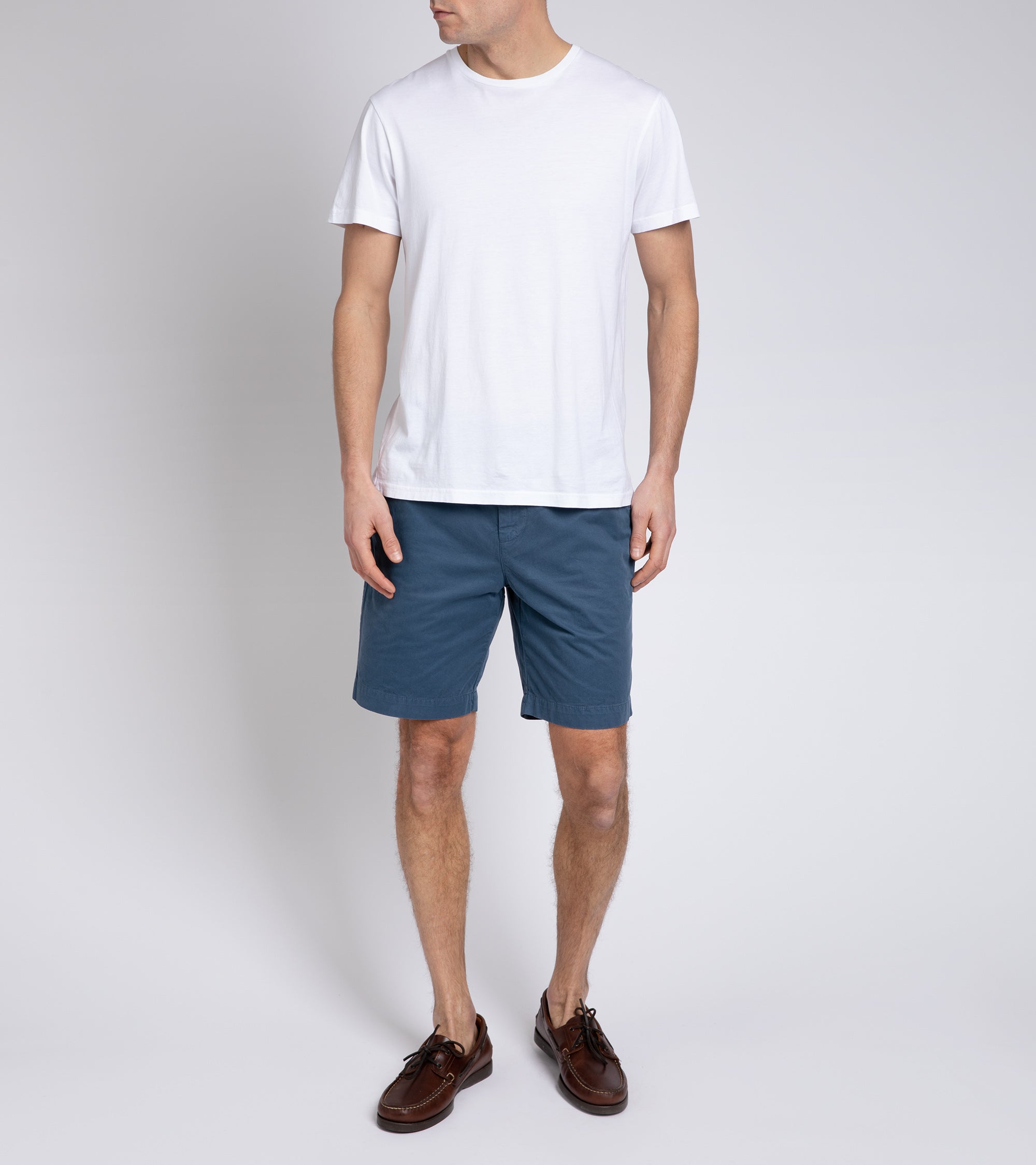 Trunk Hyde Garment Dyed Cotton Shorts: Blue