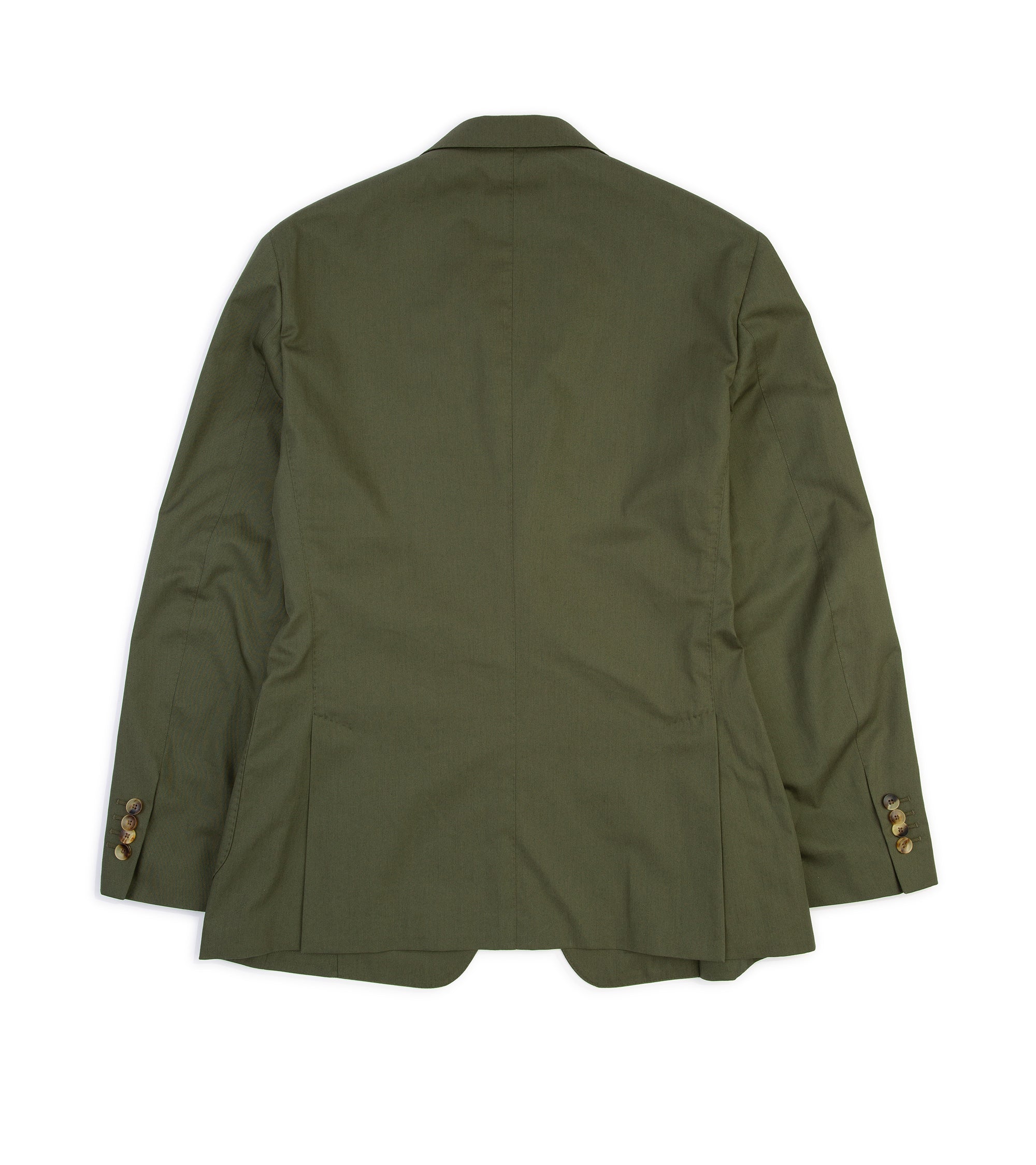 Trunk Wigmore Organic Cotton Suit Jacket: Olive