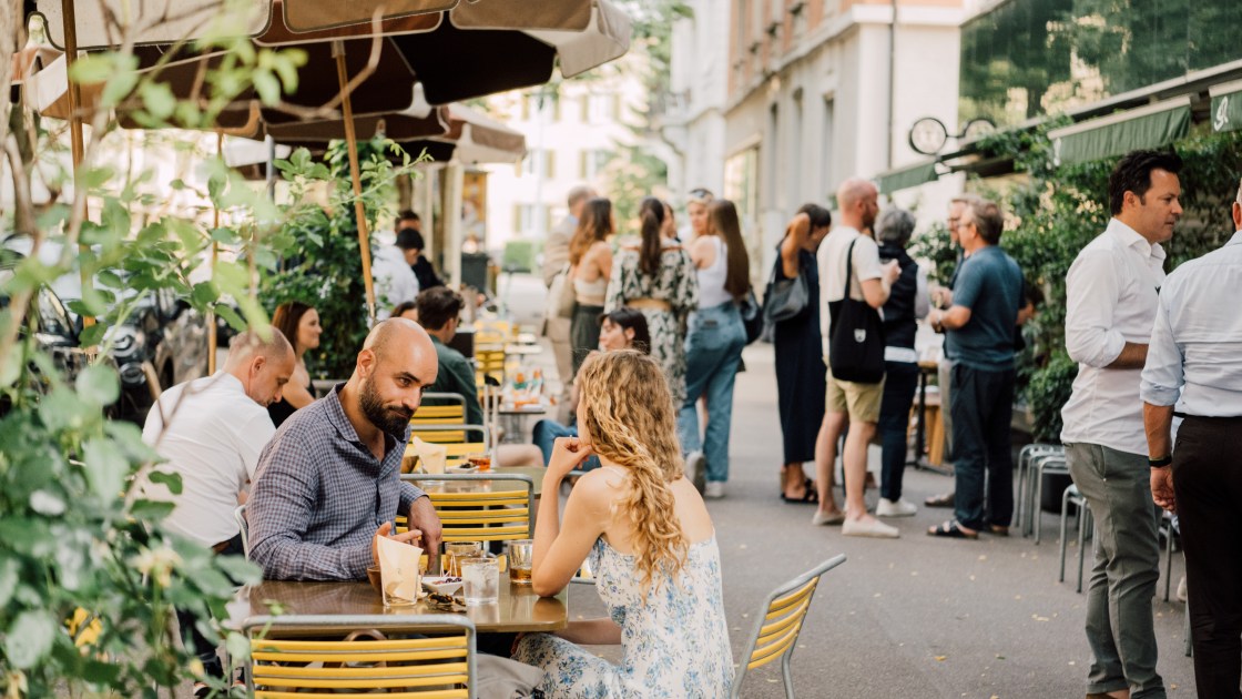 Badi Market Zurich with Monocle Magazine