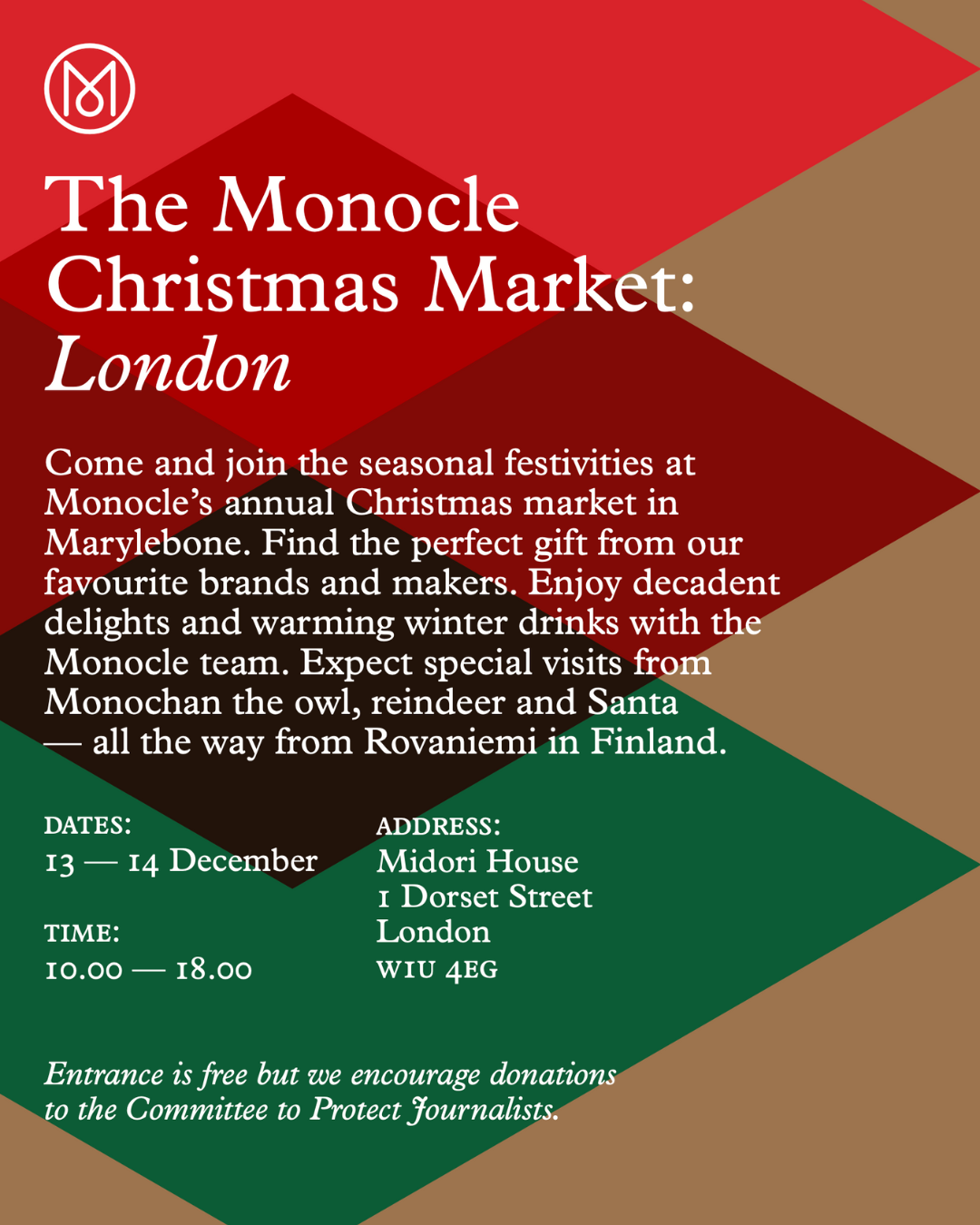The Monocle Christmas Market — London