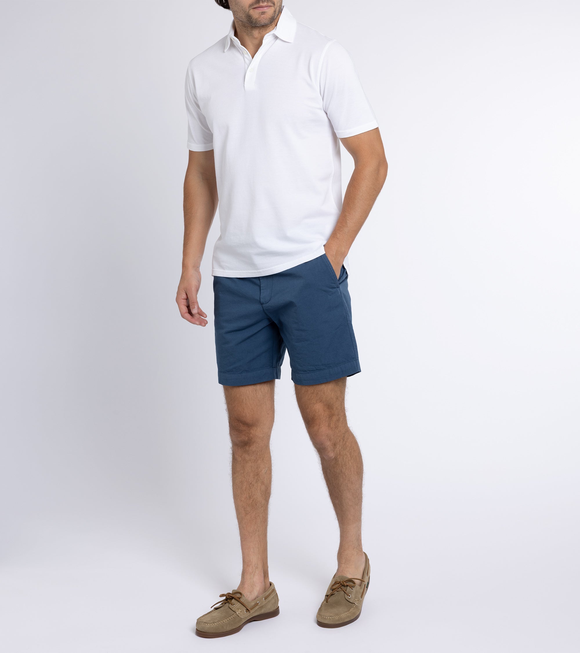 Trunk Winnett Cotton Short: Mid Blue