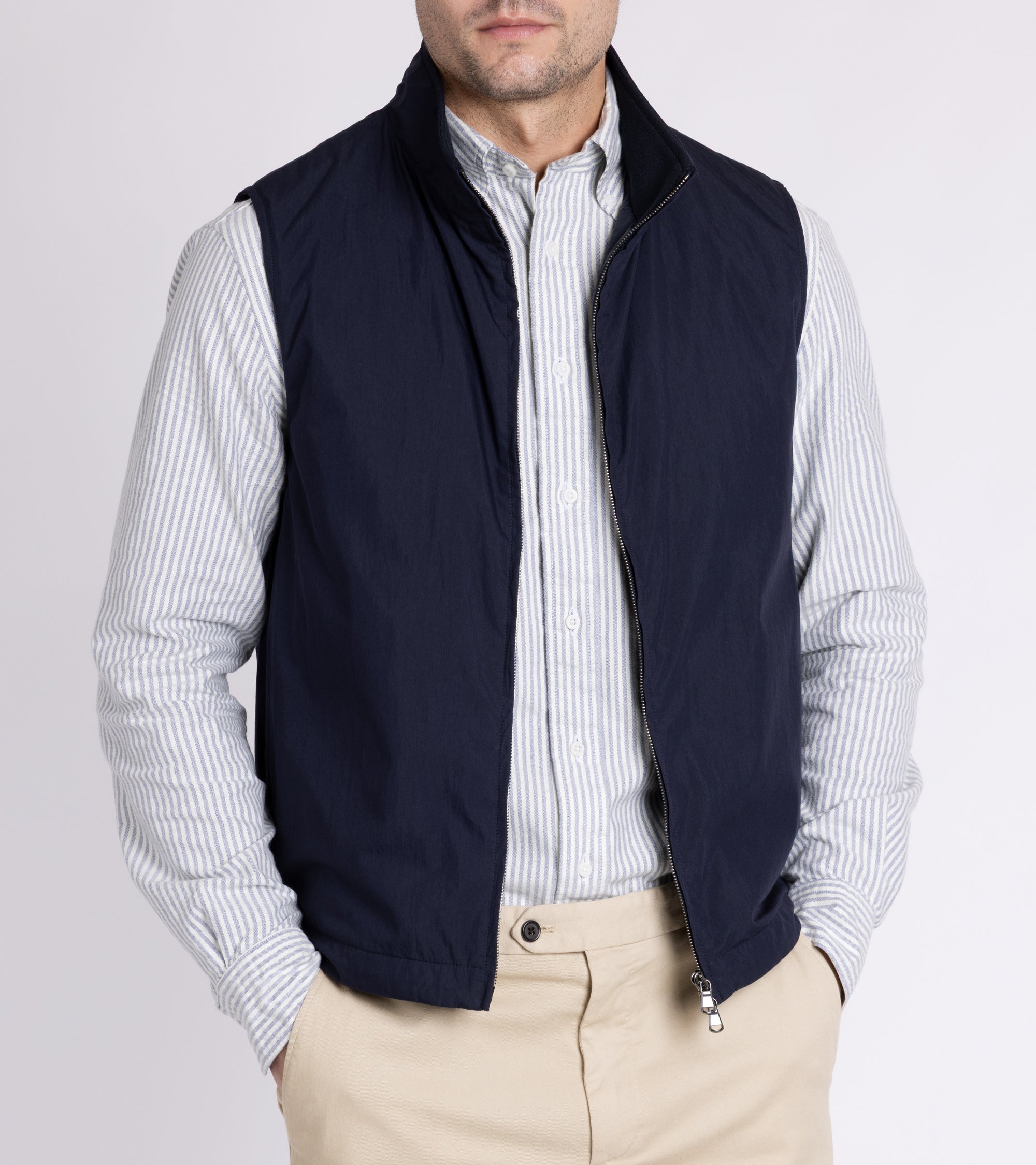 Trunk Frith Technical Gilet: Navy