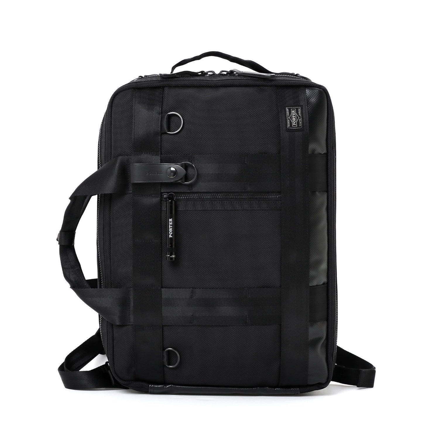 PORTER Heat 3Way Briefcase: Black