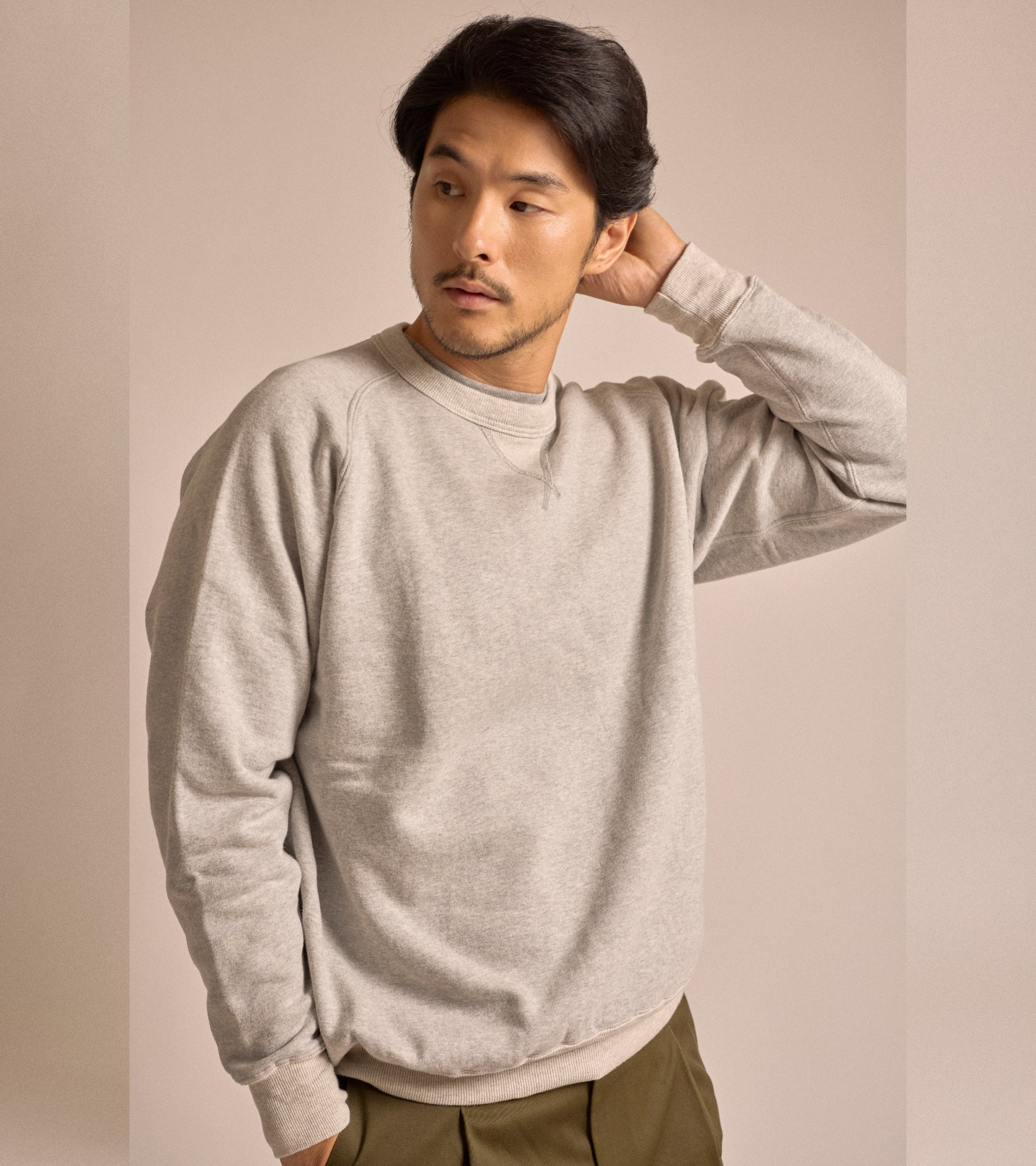 Puamana Raglan Cotton Sweatshirt from Sunray Sportswear