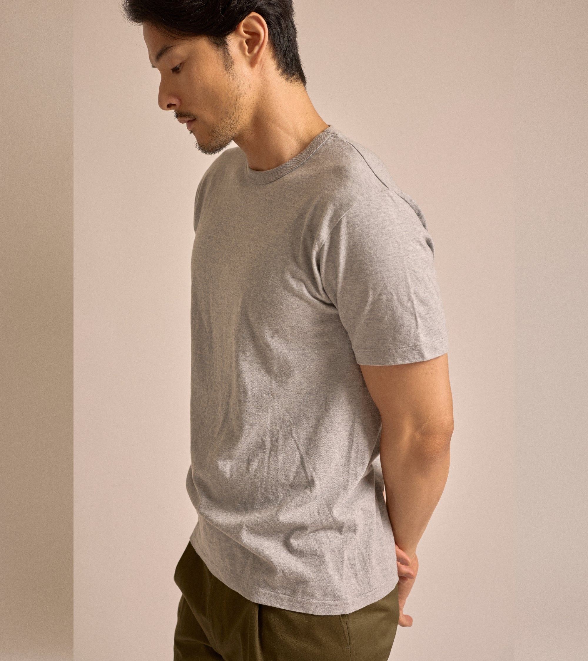 Sunray Sportswear Haleiwa Short Sleeve Cotton T-Shirt: Hambledon Grey