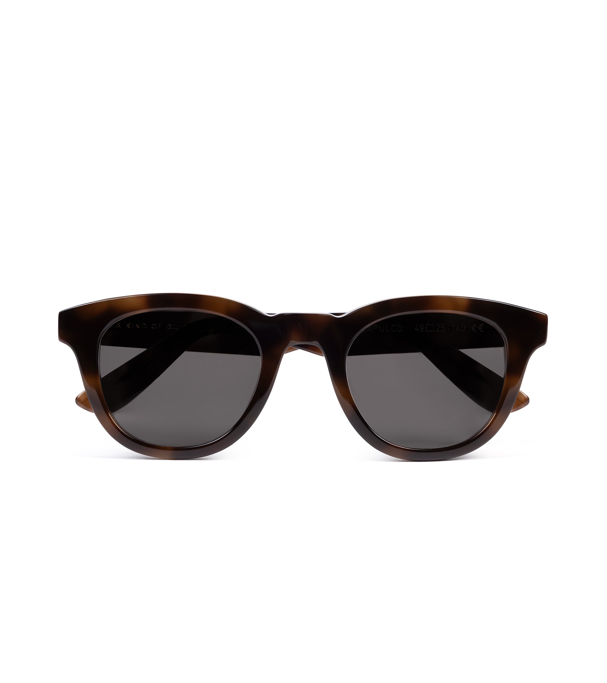 A Kind of Guise Acapulco Sunglasses: Mocca Havana/Dark Grey