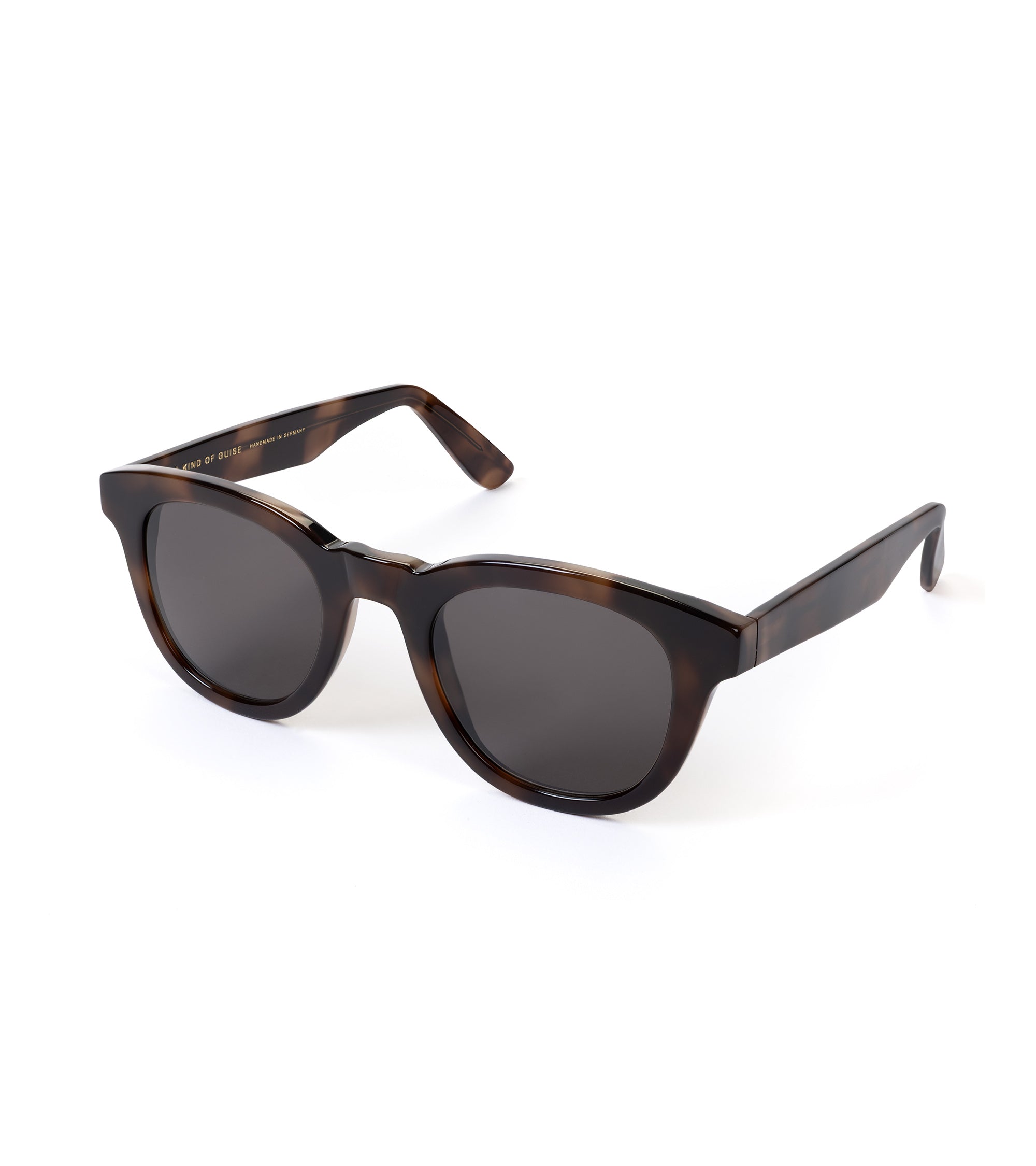 A Kind of Guise Acapulco Sunglasses: Mocca Havana/Dark Grey