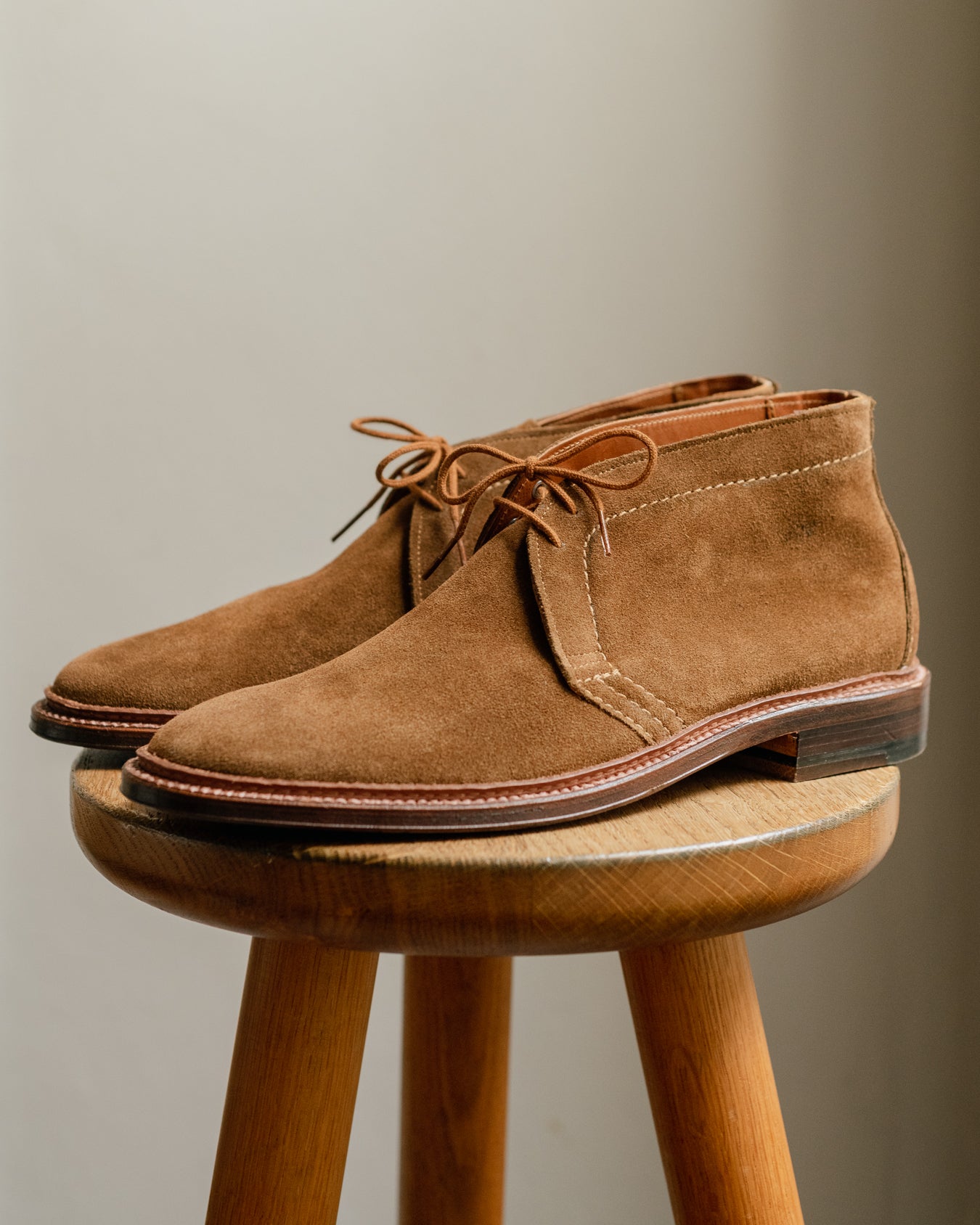 Alden Full Strap Leather Loafer: Dark Brown 686