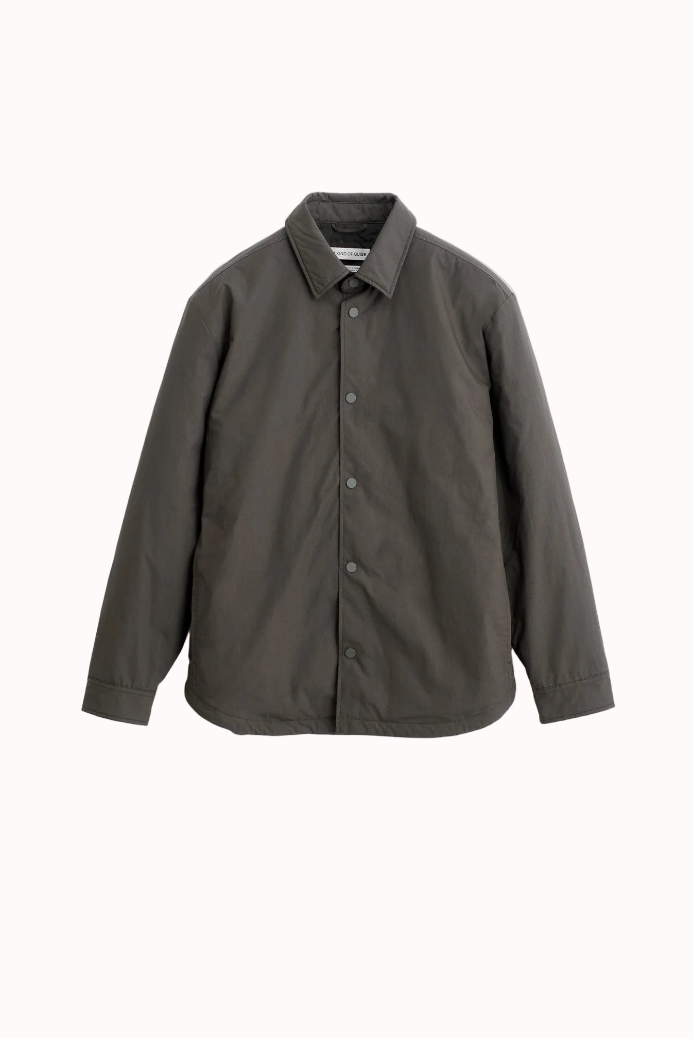 A Kind of Guise Olkay Quilted Overshirt: Deep Fir