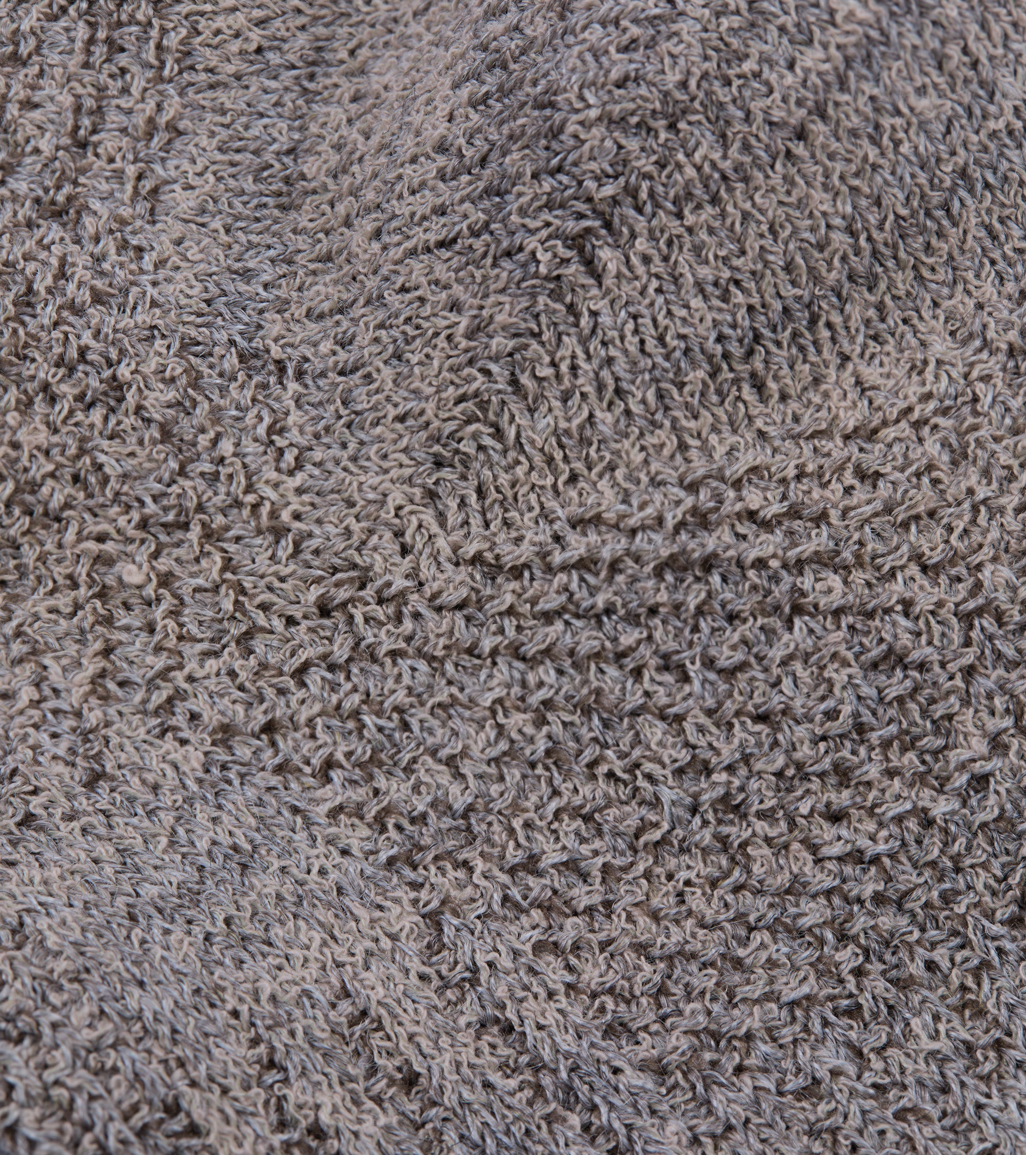 Anonymous Ism Sashiko Linen Crew Socks: Beige