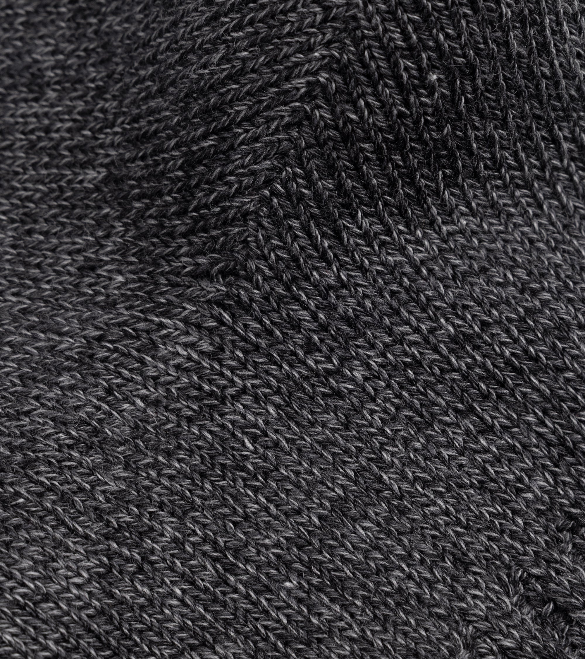 Anonymous Ism Tuck Cuff Stripe Crew Socks: Charcoal