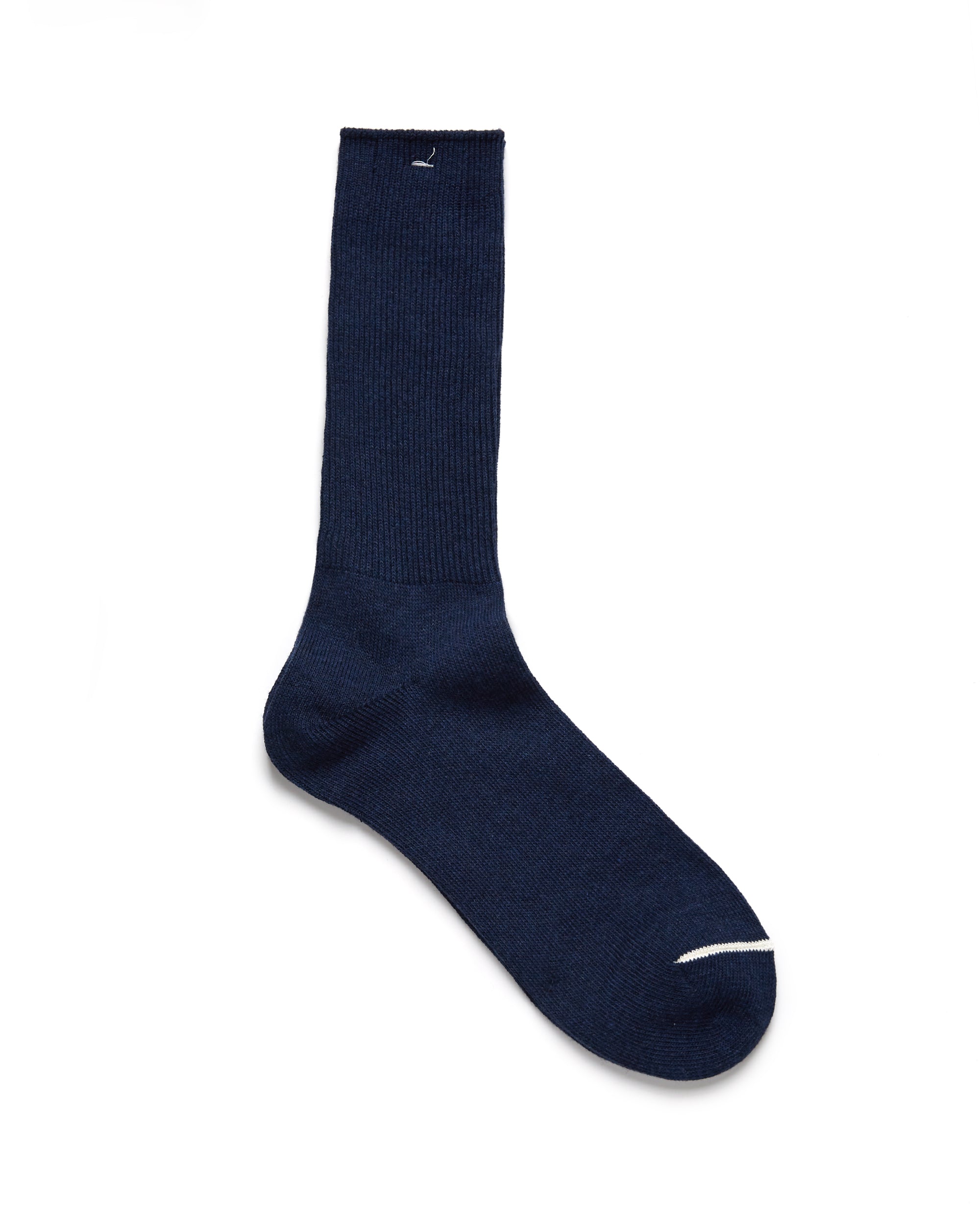 Anonymous Ism 3-Pack American Rib Crew Socks: Navy/White
