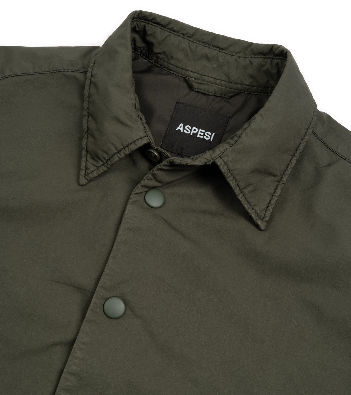 Aspesi Poly Padded Overshirt: Military