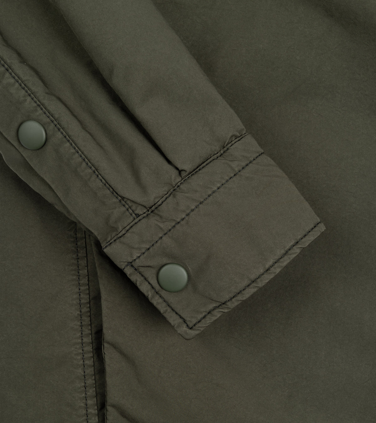 Aspesi Poly Padded Overshirt: Military
