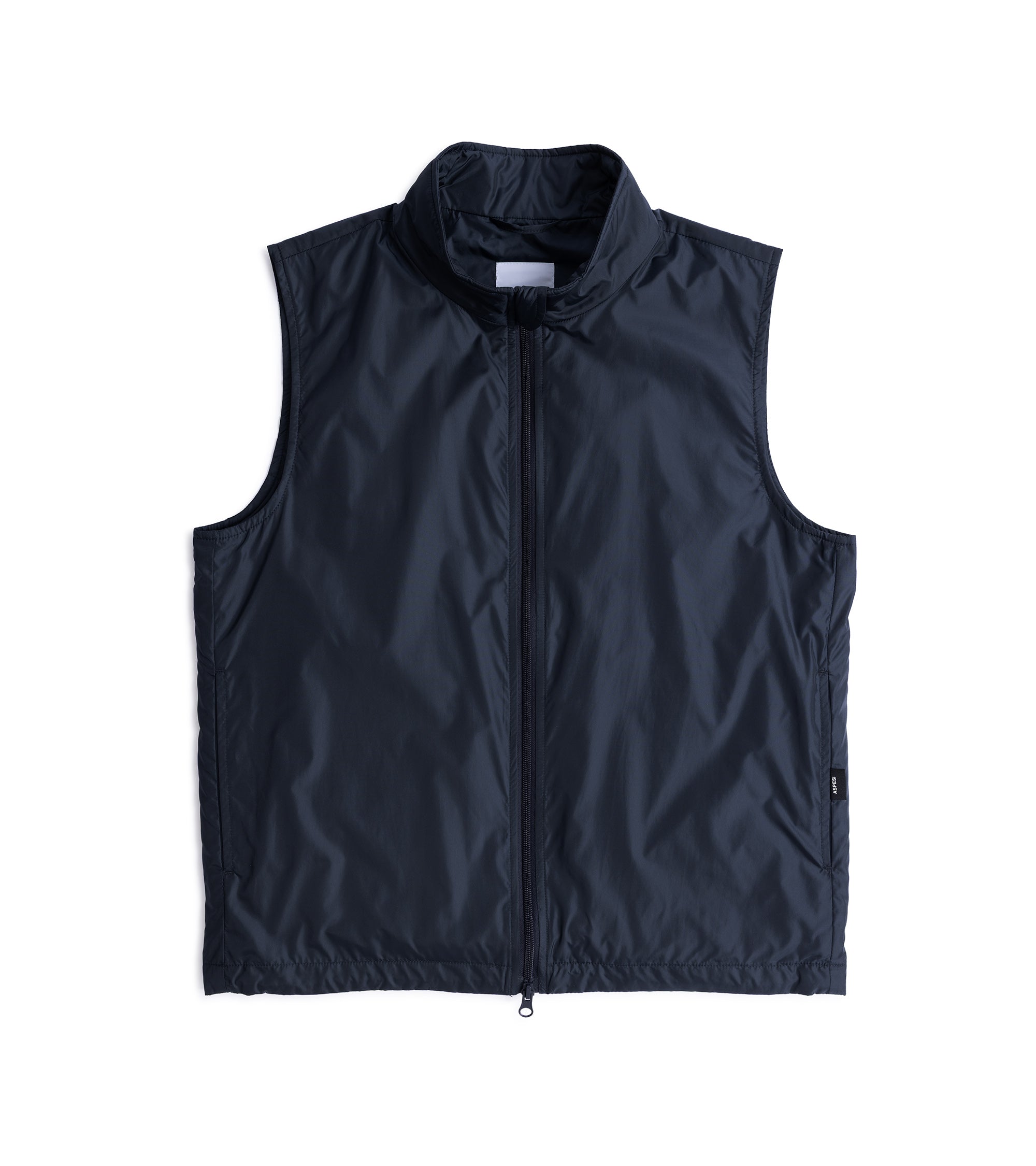 Aspesi Vernes Nylon Gilet: Navy