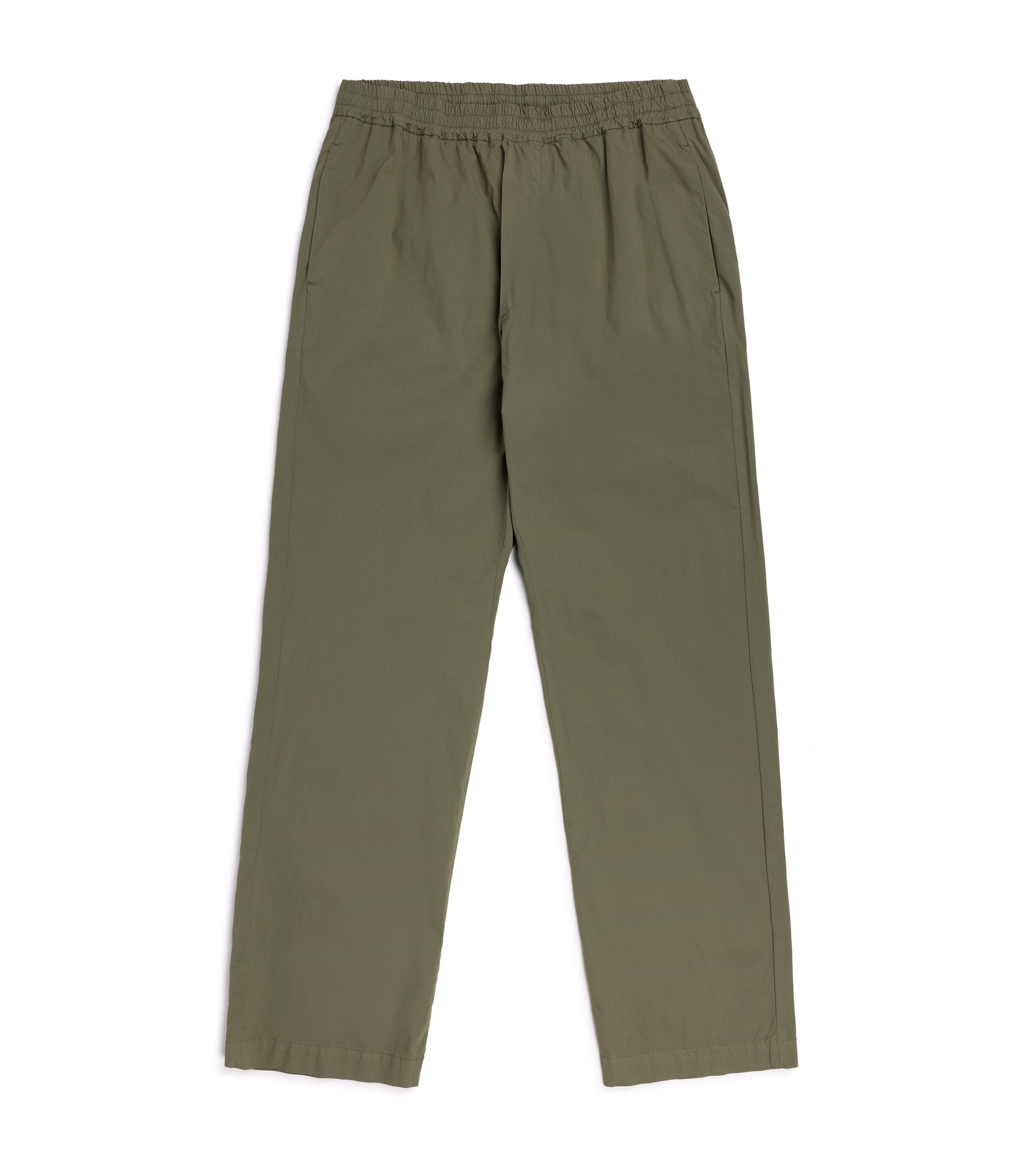 Barena Bativoga Pavion Cotton Easy Trousers: Olive