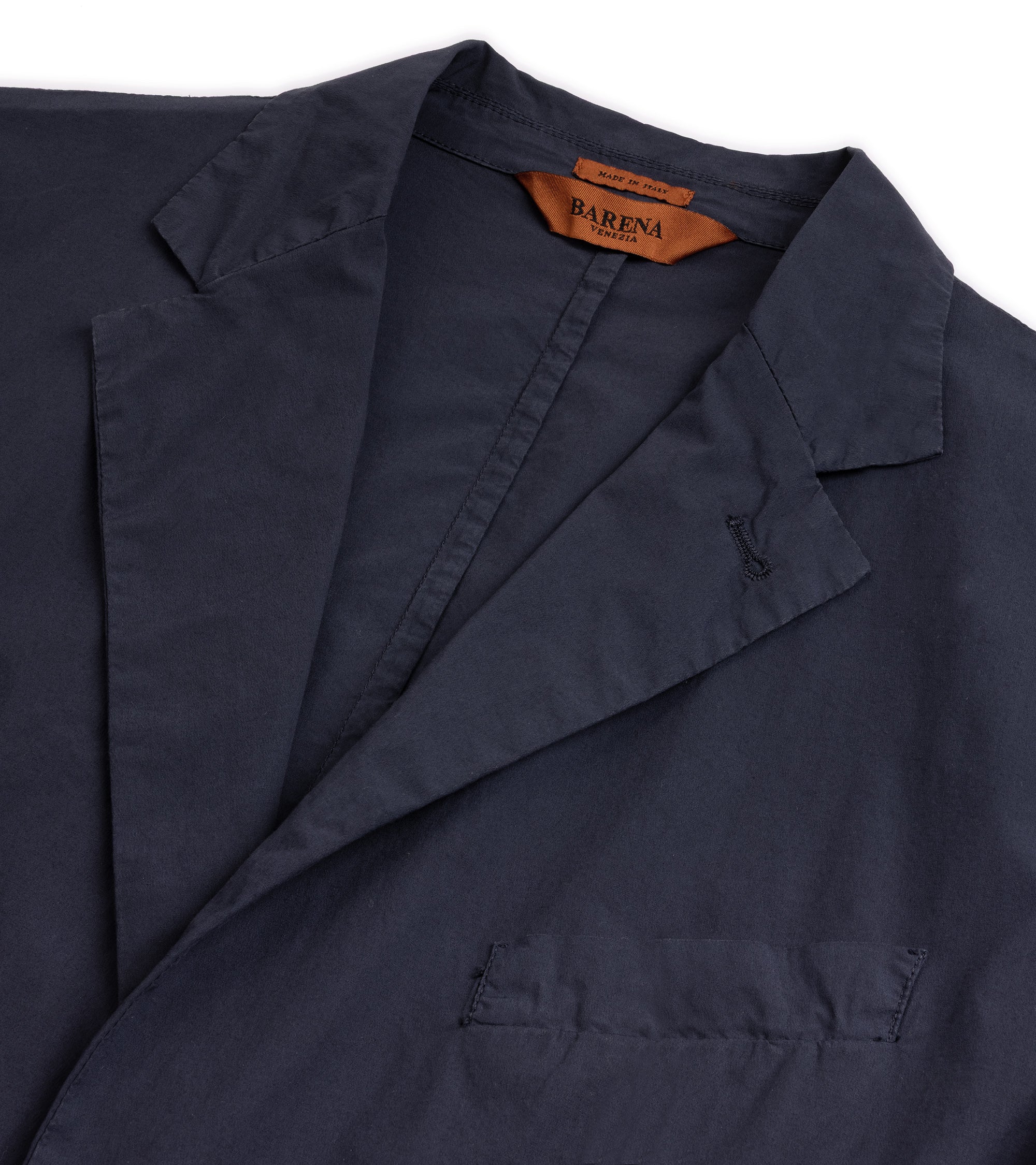 Barena Borgo Pavion Cotton Jacket: Navy
