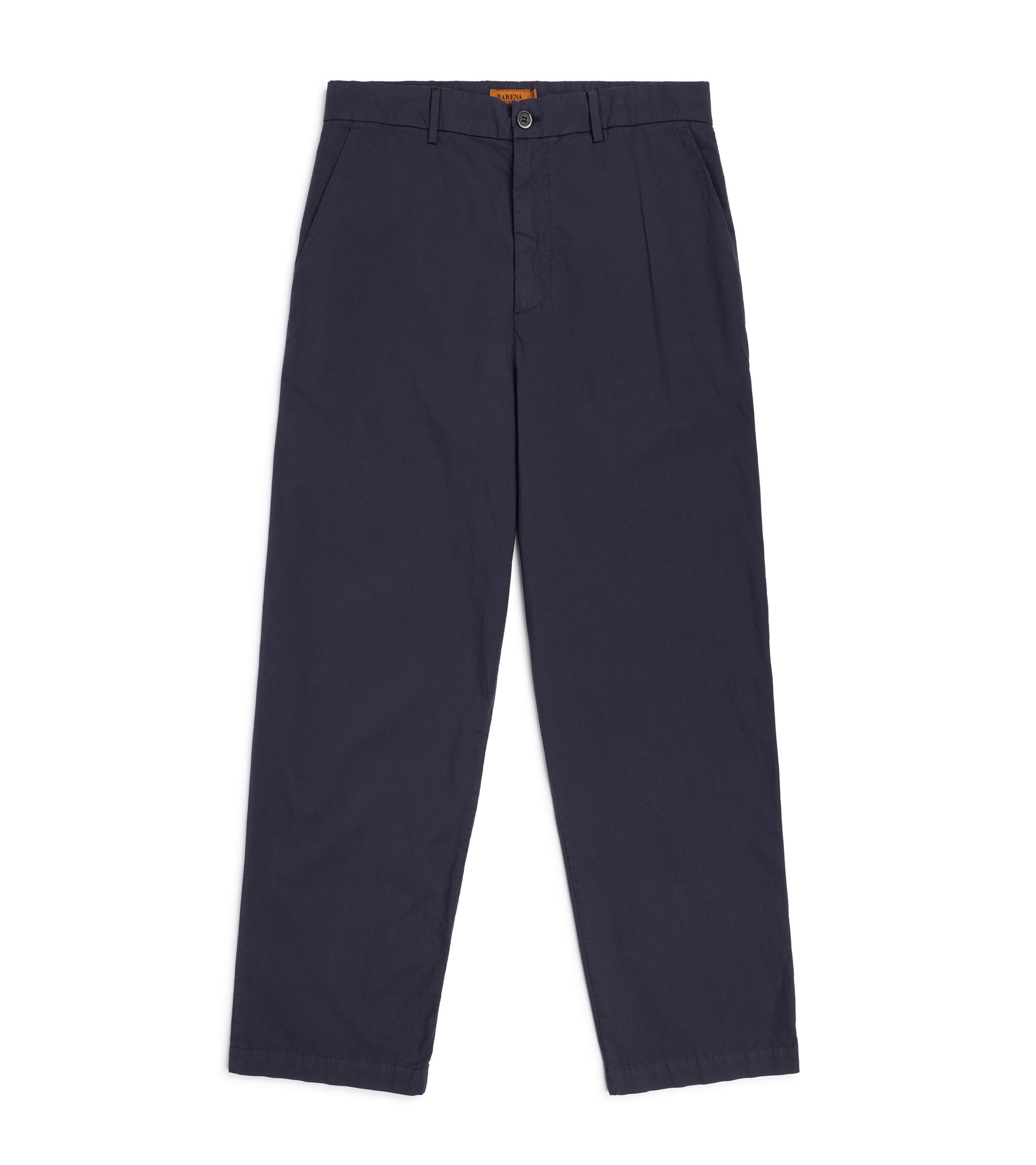 Barena Canasta Pavion Cotton Chino Trousers: Navy