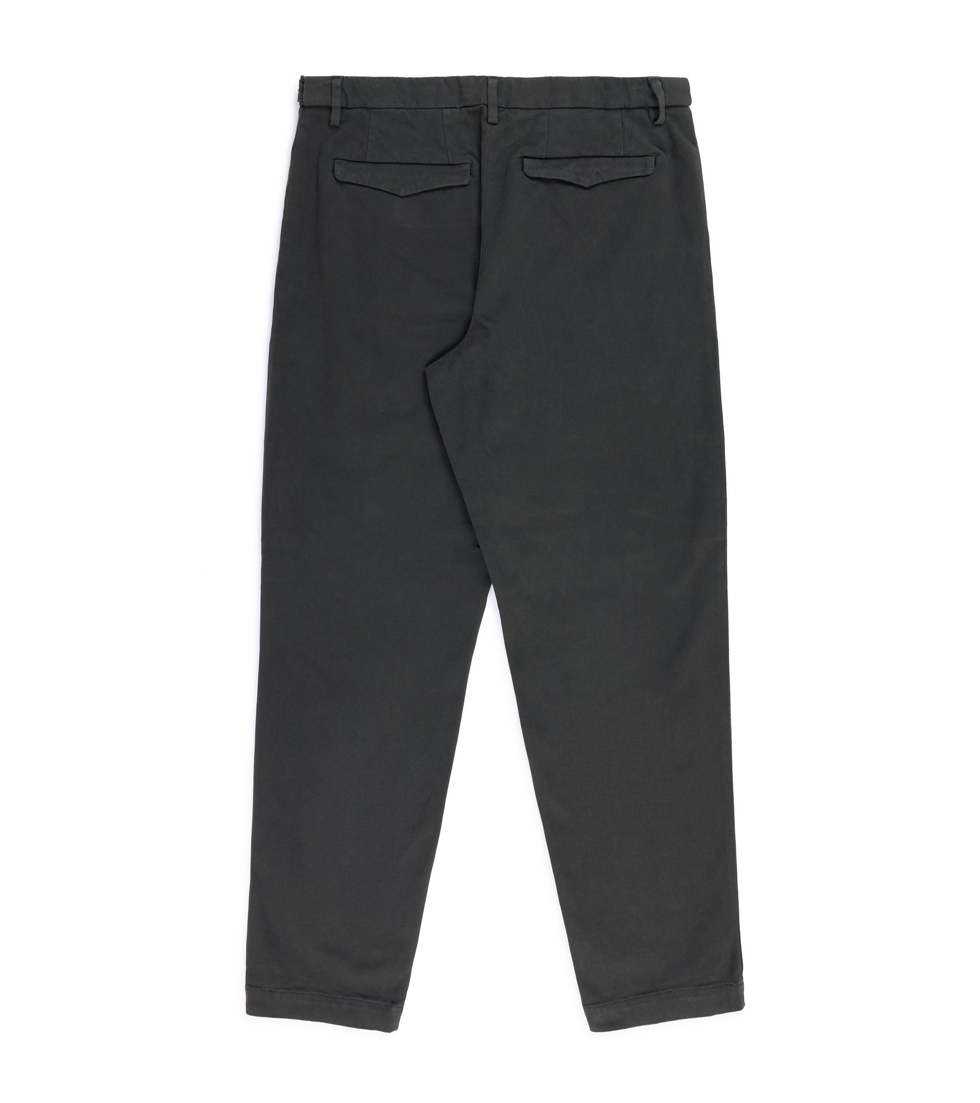 Barena Masco Mante Cotton Twill Trousers: Lead