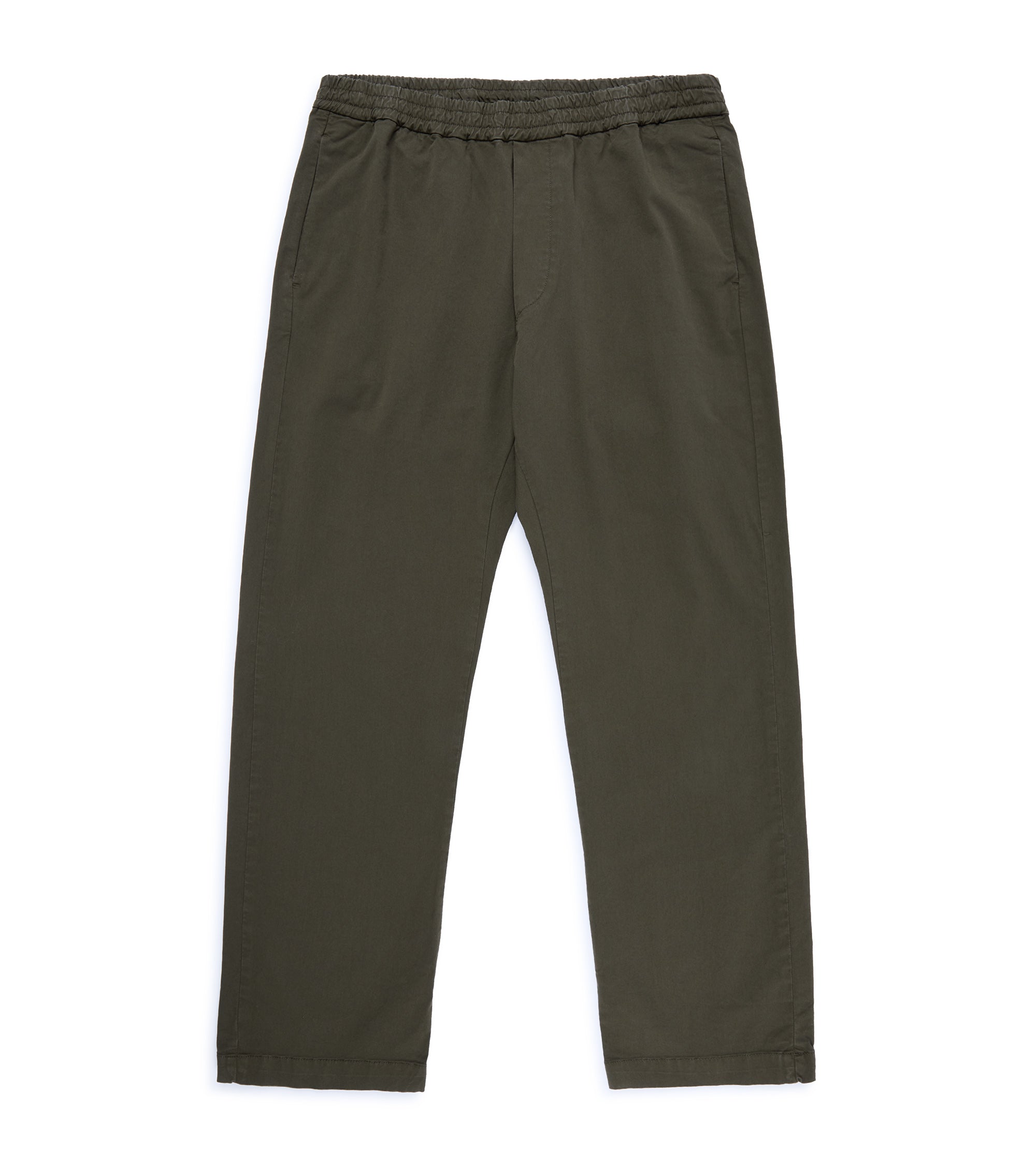 Barena Bativoga Trevo Cotton Twill Trousers: Army