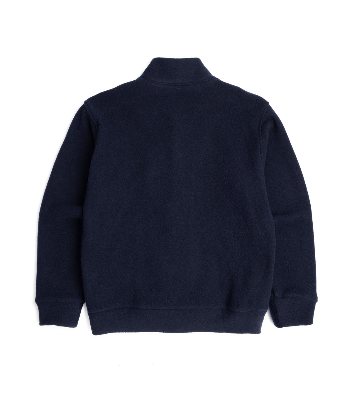 Barena Caopian Altier Wool Mix Jersey Blouson: Navy