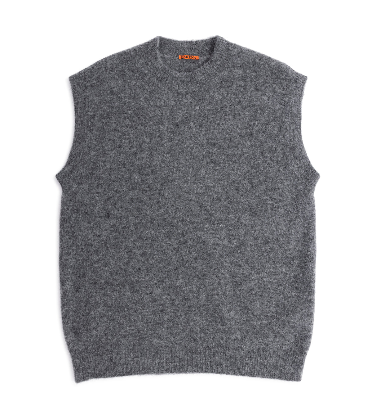 Barena Gilo Narci Alpaca Blend Vest: Grey