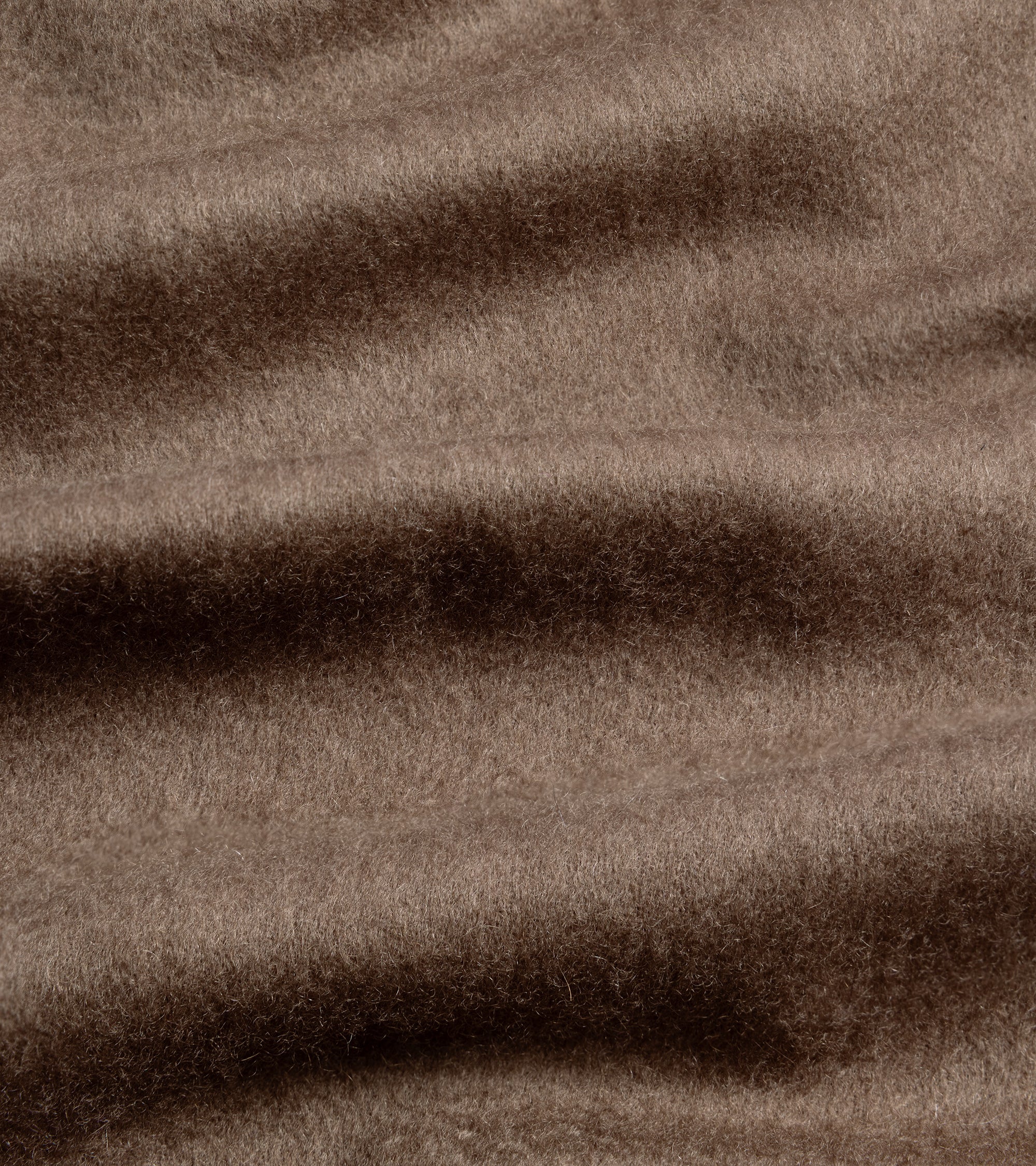 Begg x Co Arran Solid Oversized Cashmere Scarf: Mink
