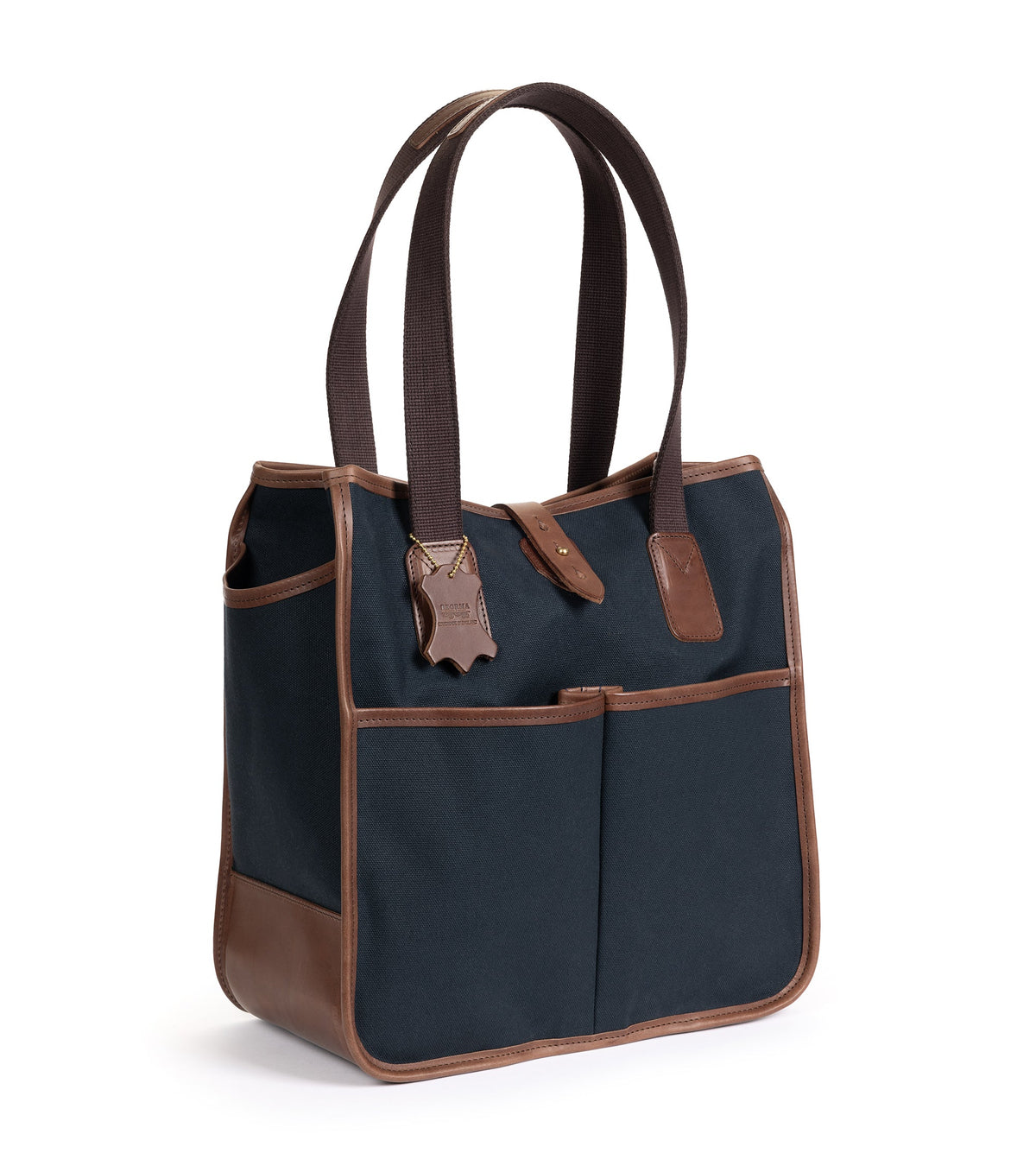 Beorma Tay-Chiltern Cotton Canvas Tote Bag in navy, additional view