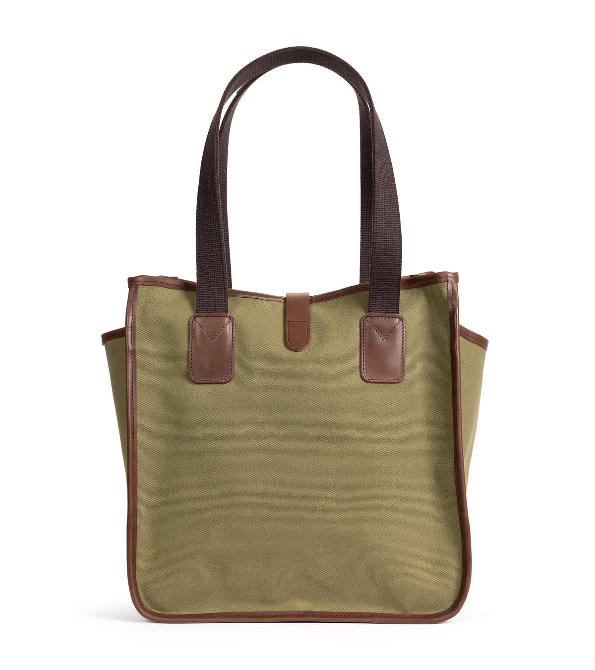 Beorma Tay-Chiltern Cotton Canvas Tote Bag in olive, additional view