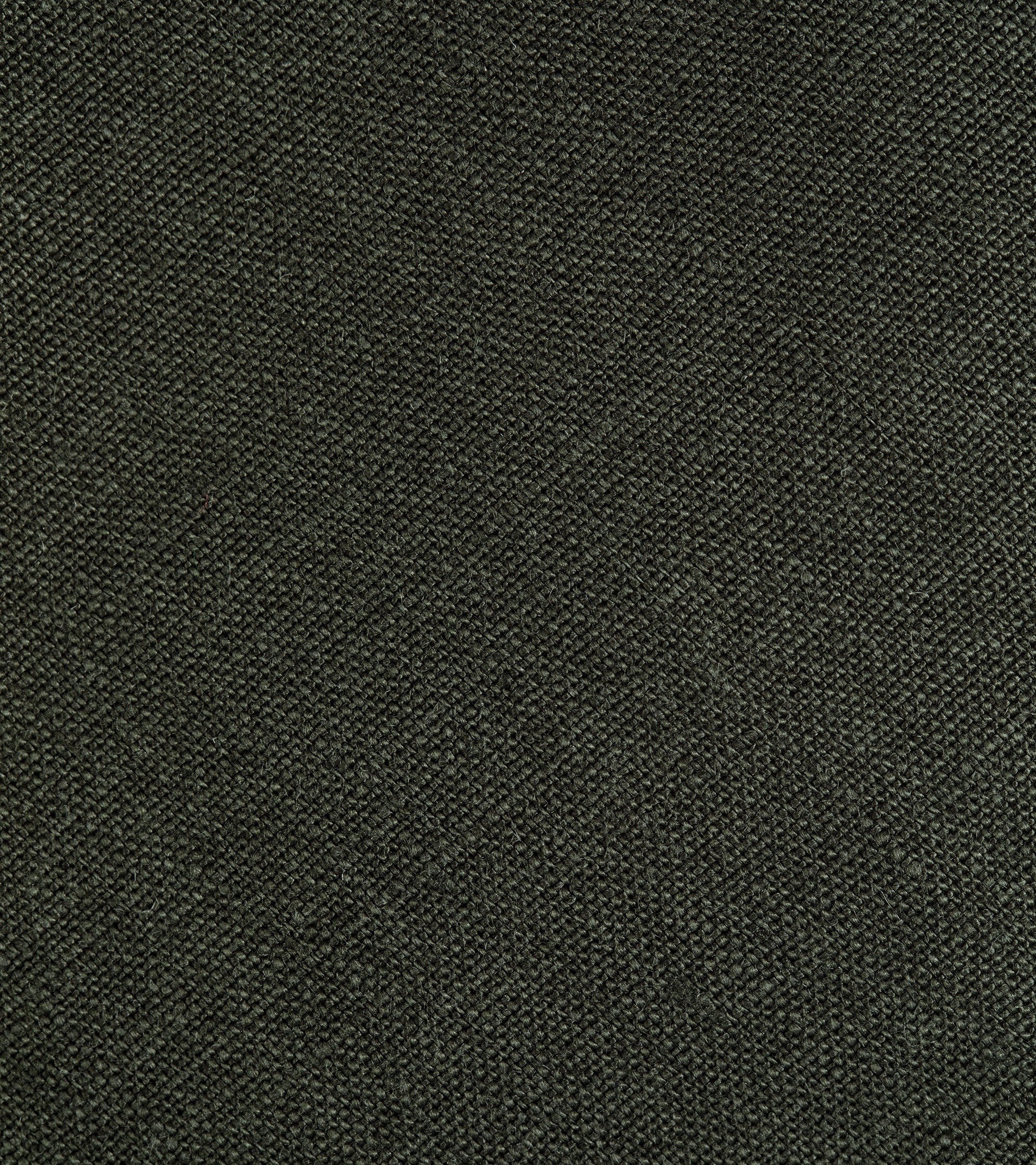Bigi Linen Tie: Dark Green