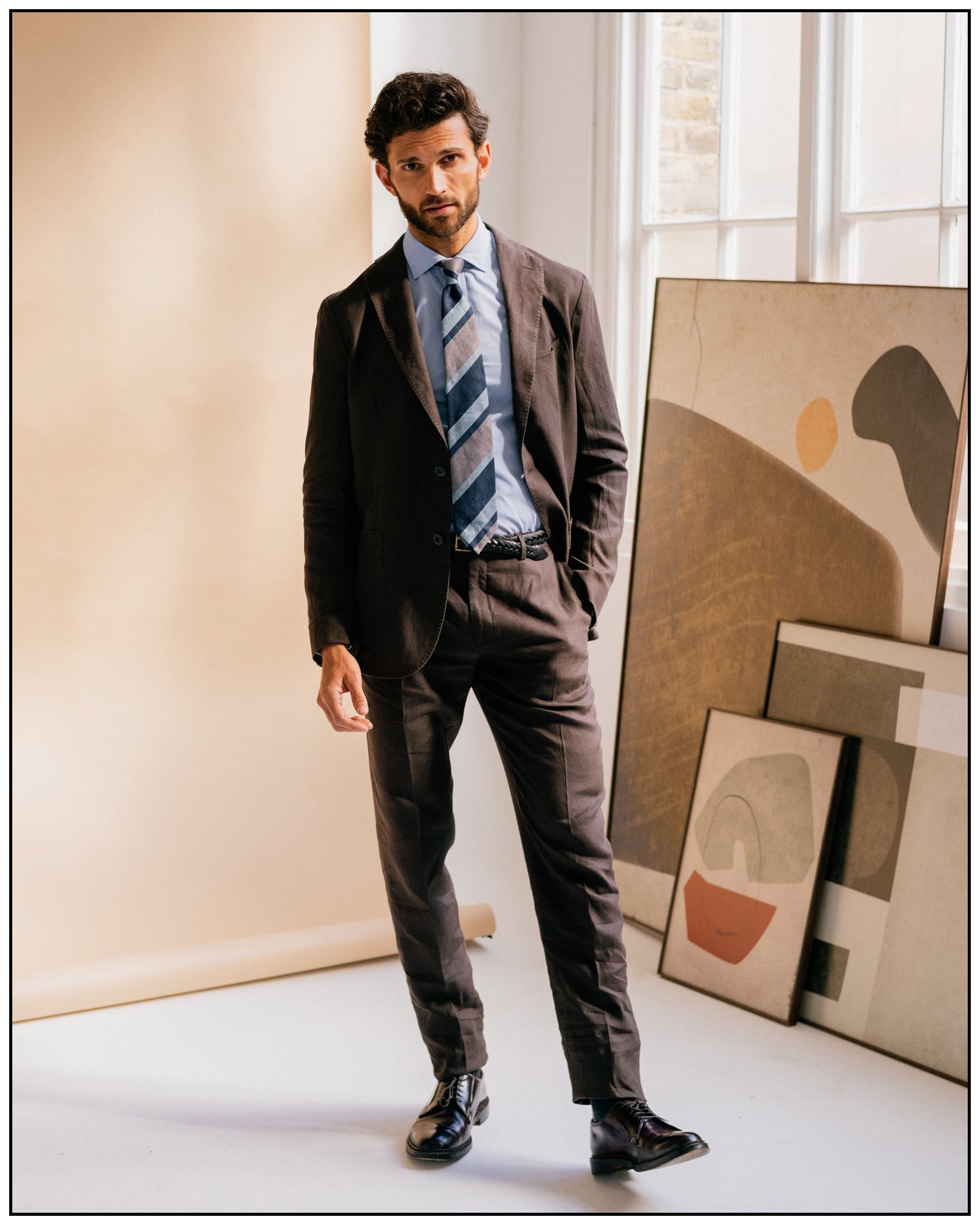 Boglioli Linen K Jacket: Br...