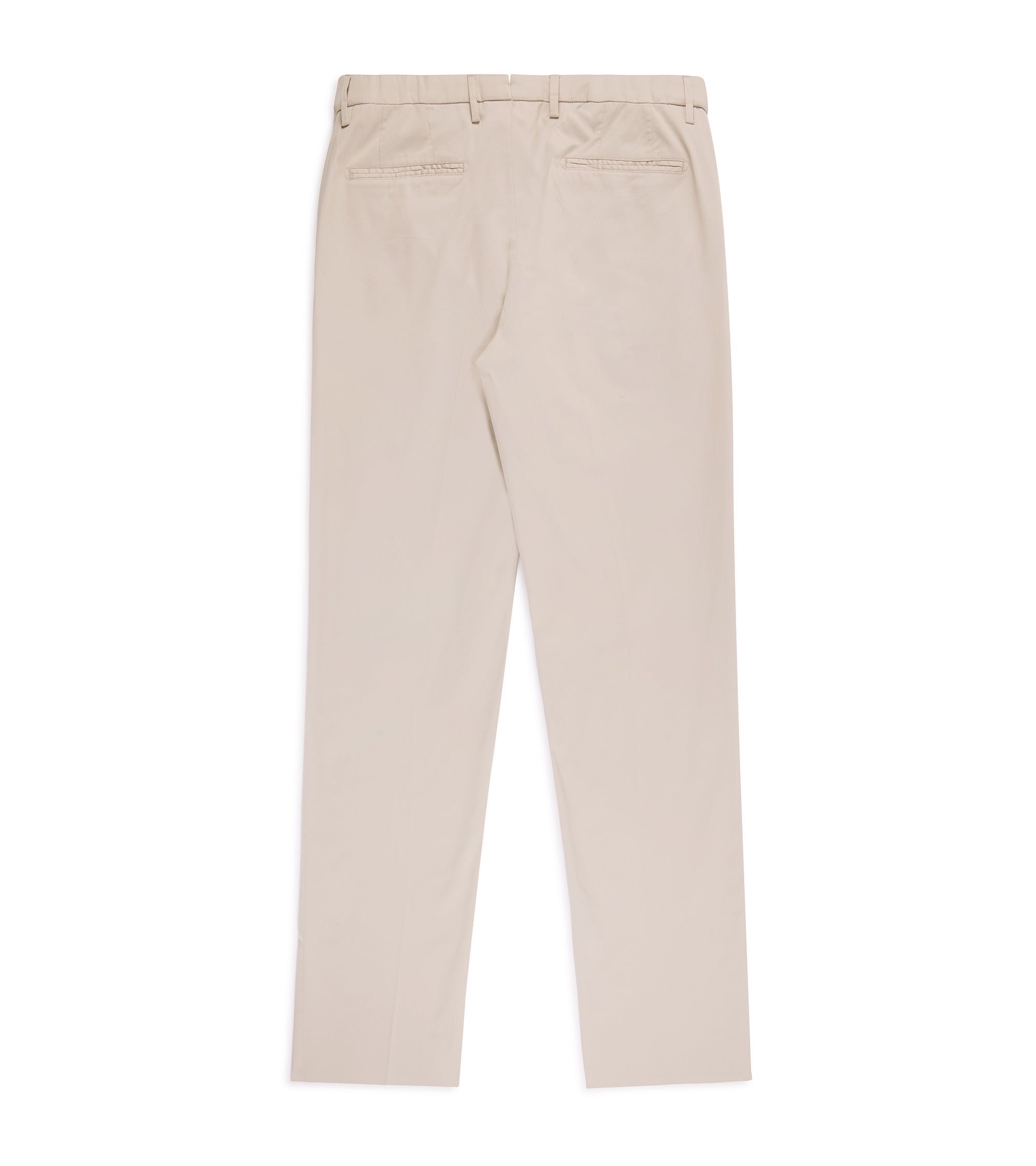 Boglioli Cotton Stretch Travel Suit Trousers: Putty