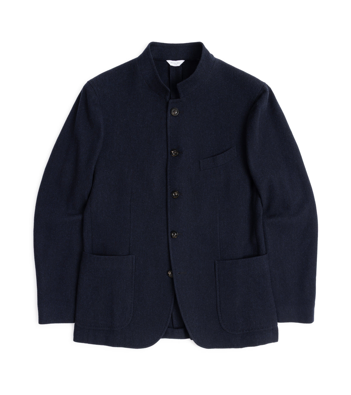 Boglioli Wool Cashmere Twill Gassman Jacket: Navy